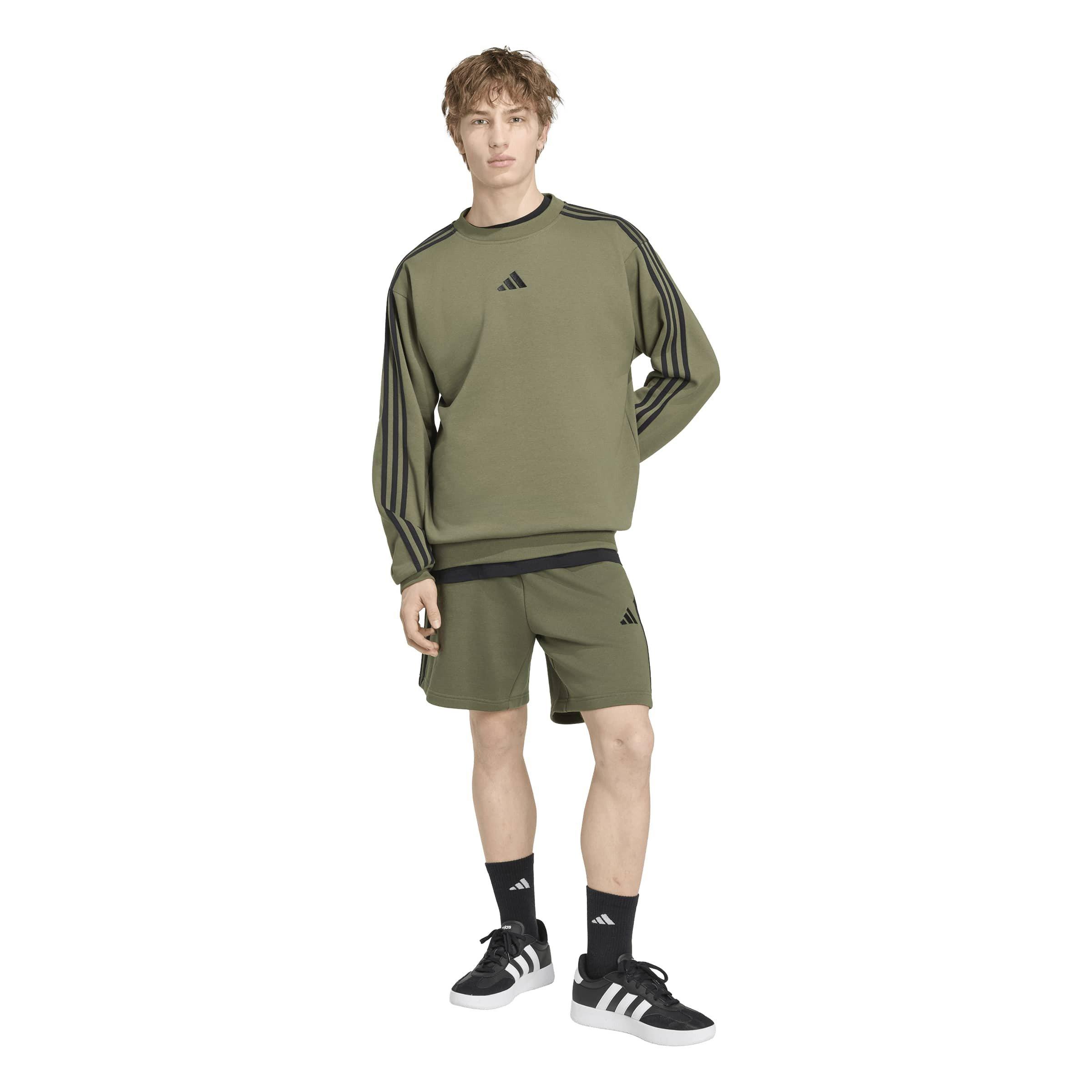 Olive Four - adidas - Adidas M 3S Fl Swt Sn63 - 6