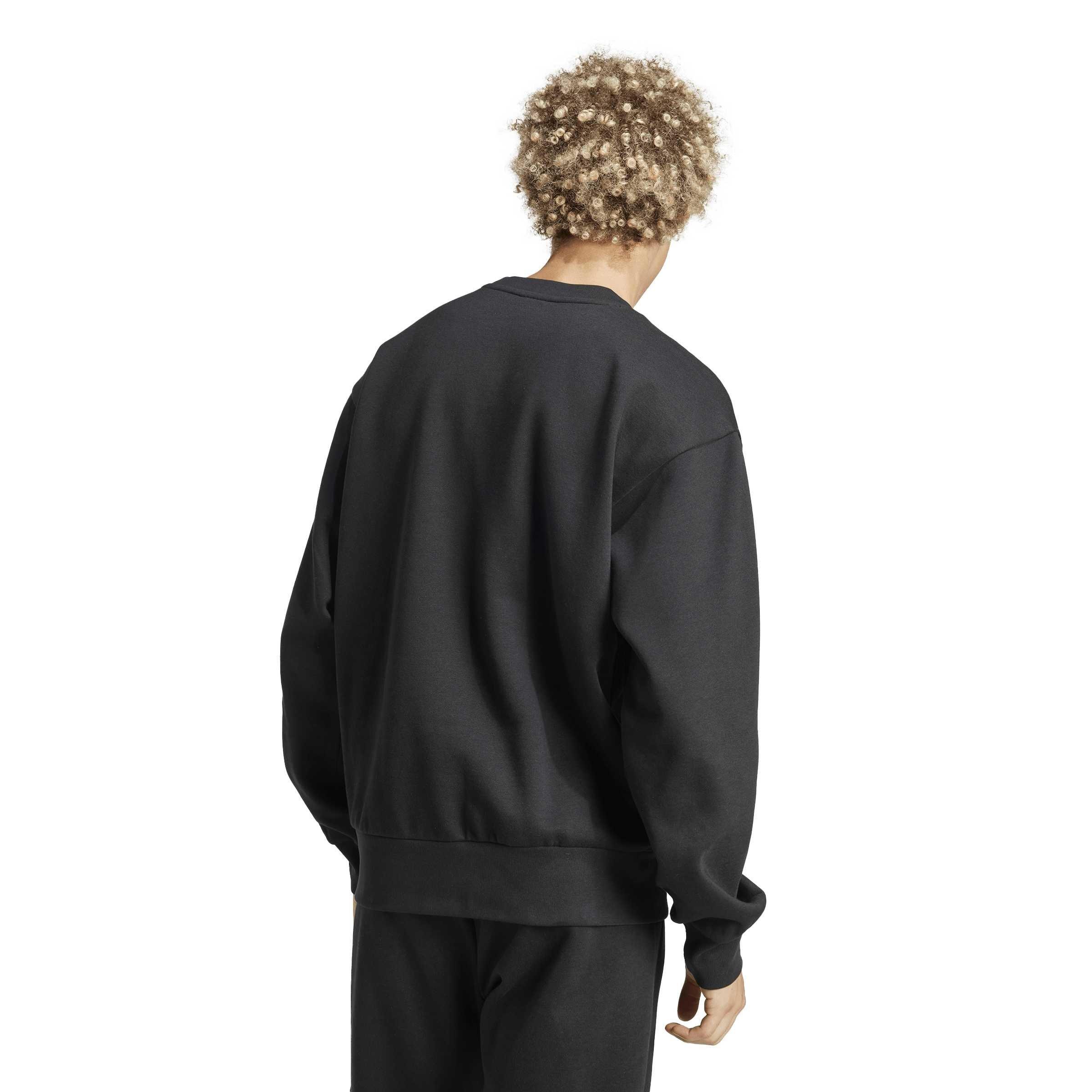Zwart - adidas - Adidas M Bl Fl Swt Sn99 - 3