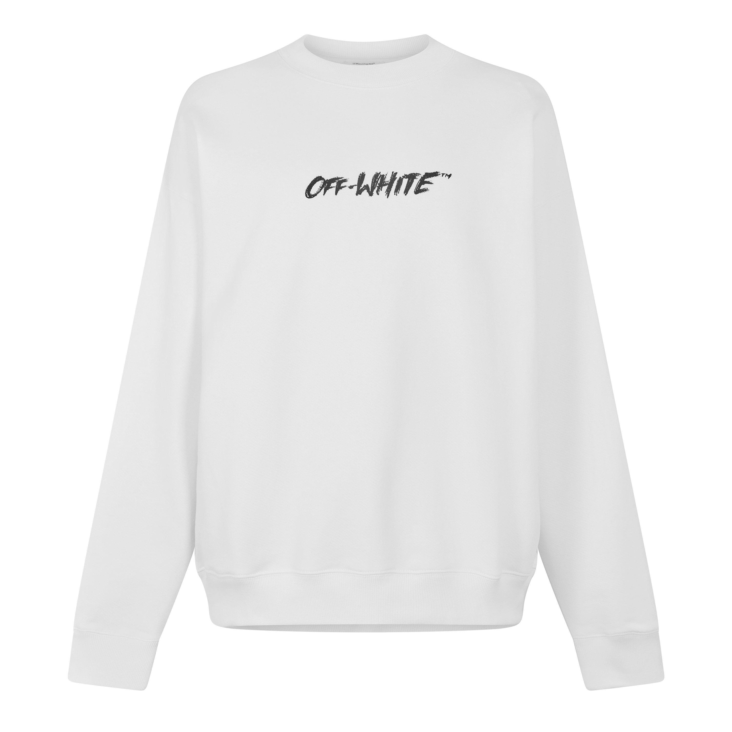 White - Off White - Men's Crew Sweatshirt - 1
