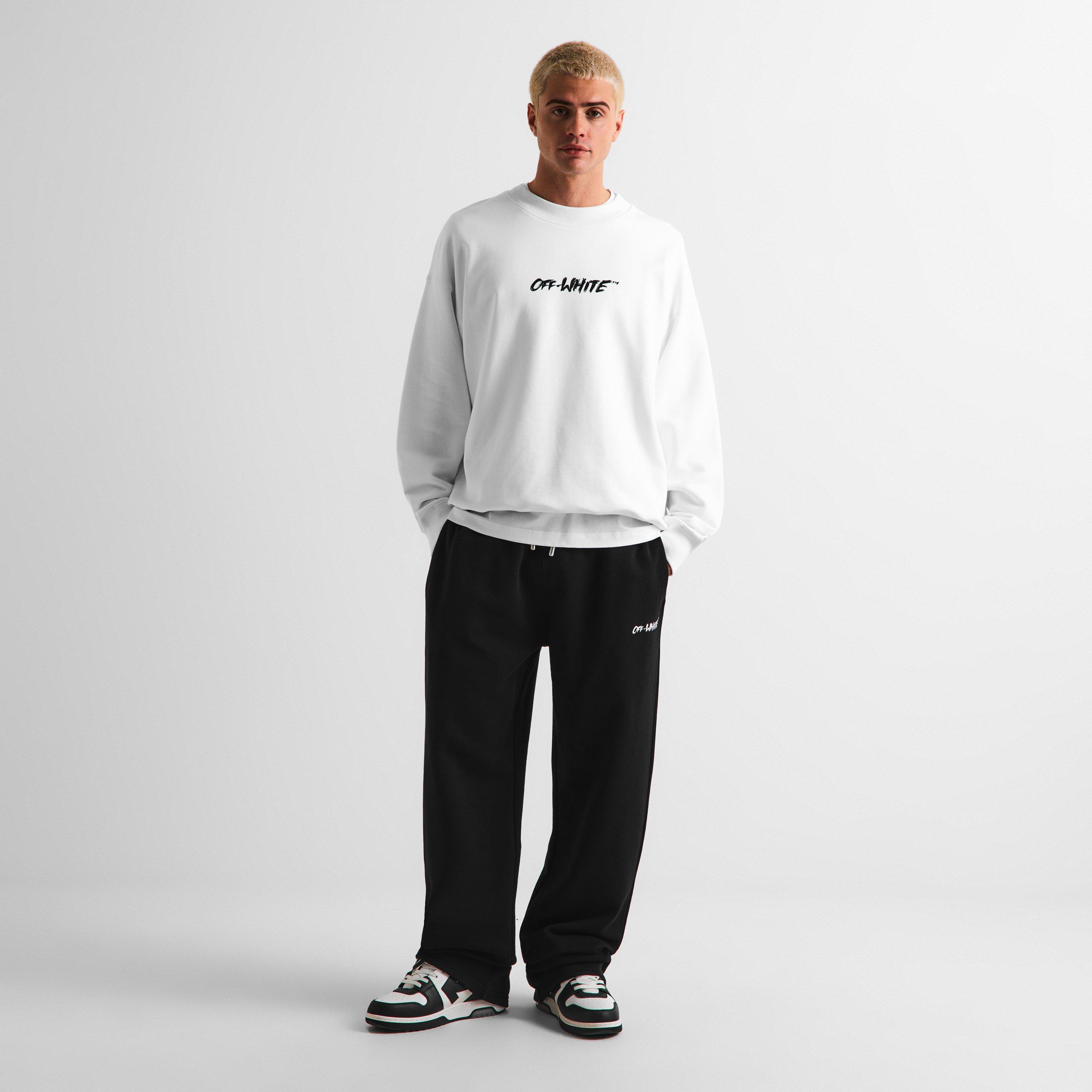 White - Off White - Men's Crew Sweatshirt - 6