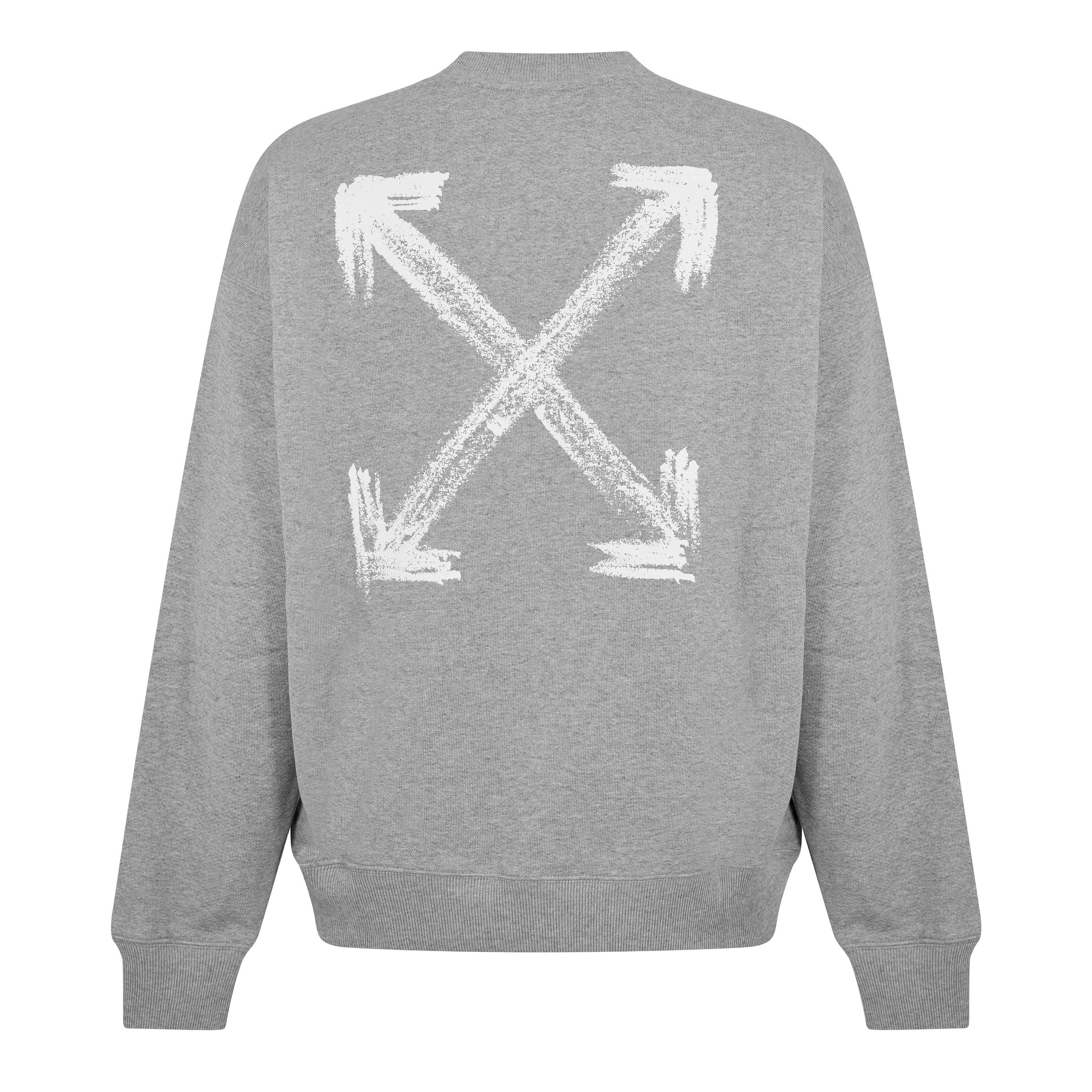 Lichtgrijs - Off White - Men's Crew Sweatshirt - 2