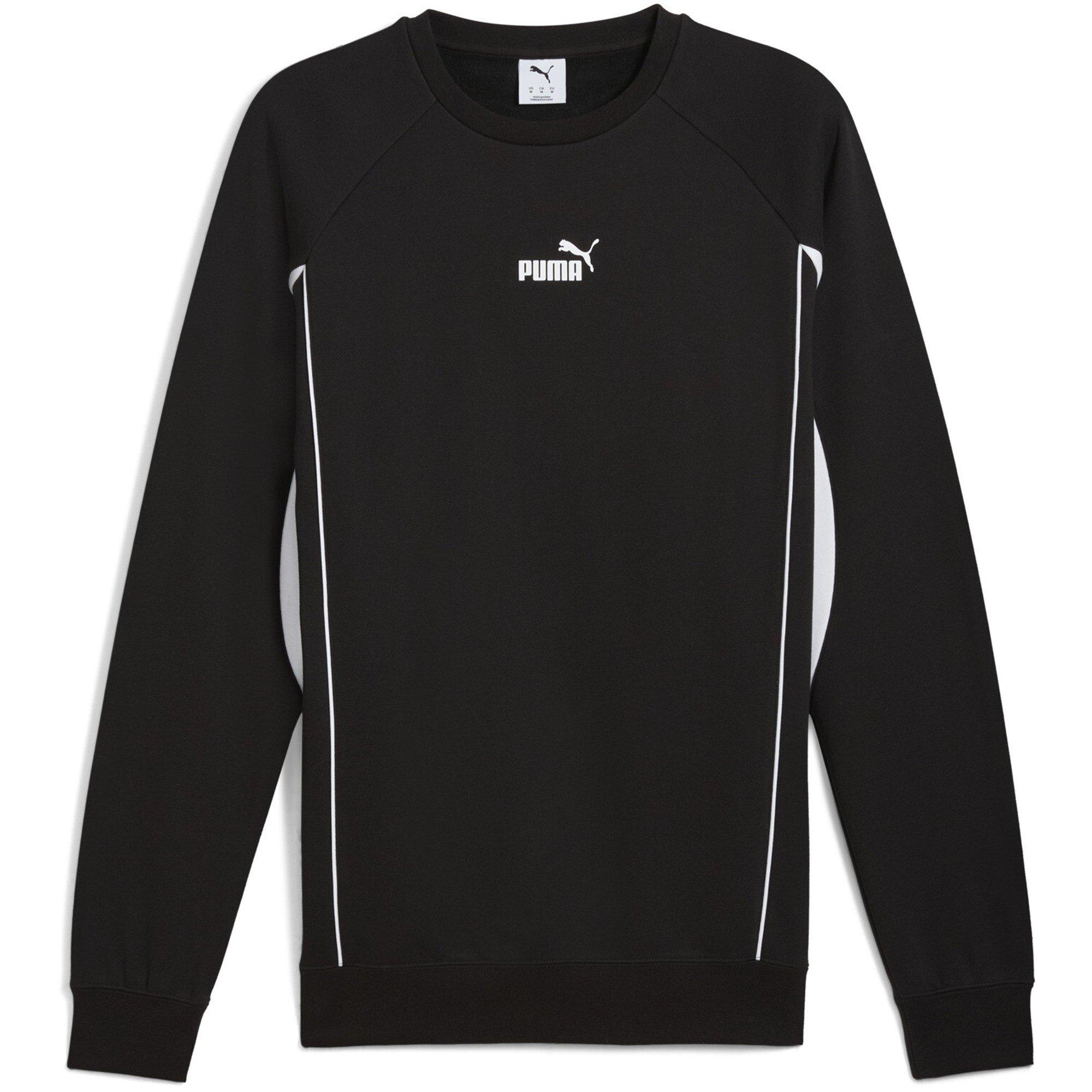 Black - Puma - Men's Sport Crew Fl Sweatshirt - 1