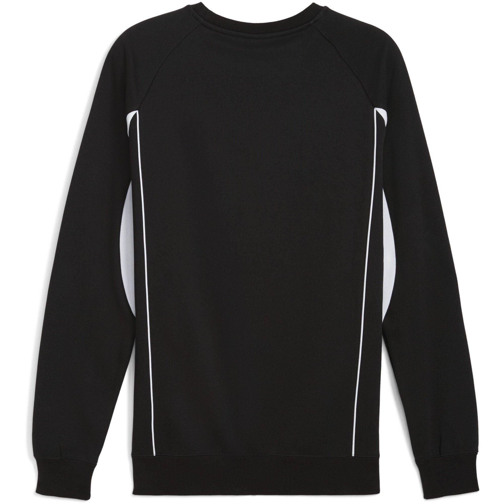 Zwart - Puma - Men's Sport Crew Fl Sweatshirt - 2