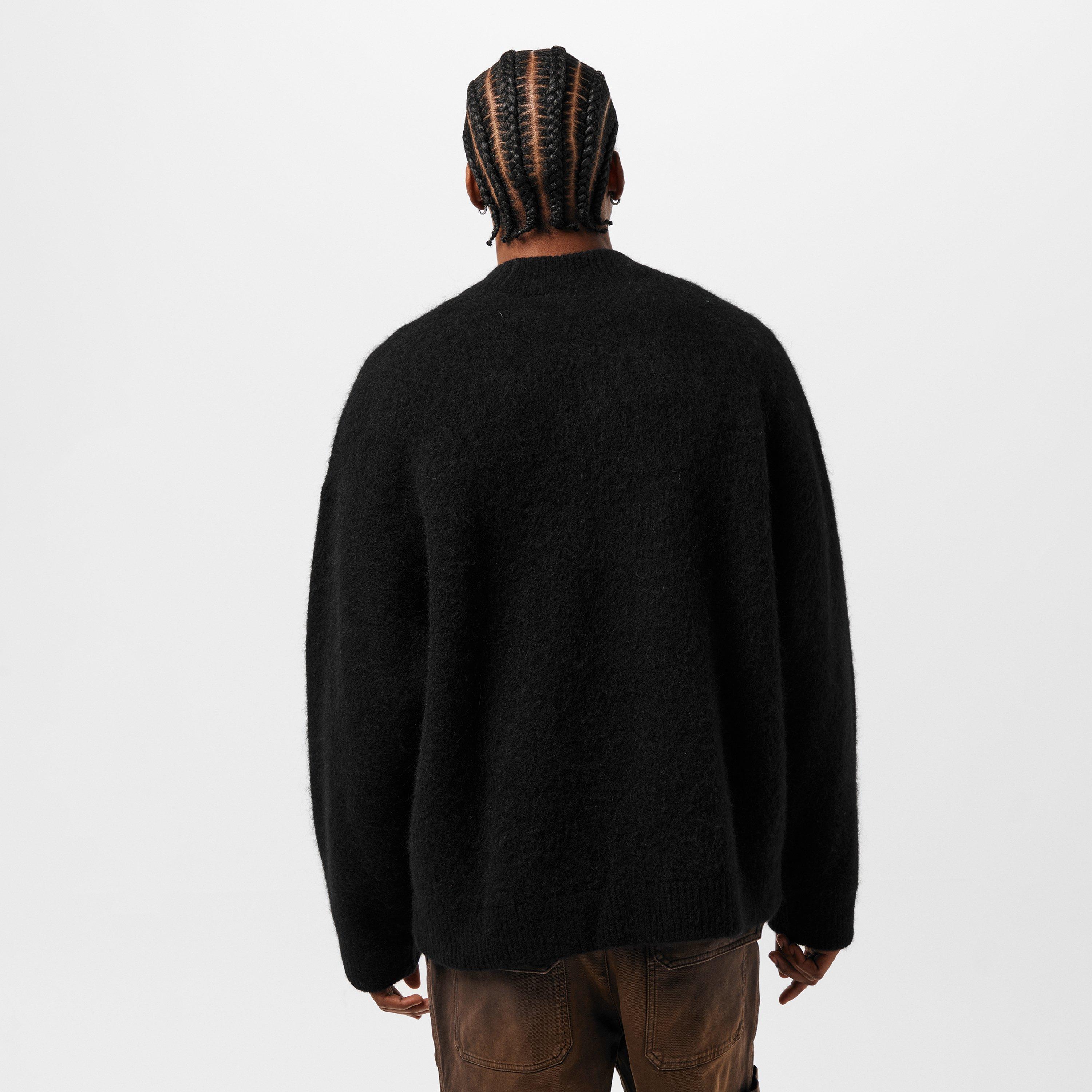 Jet Black - Represent - Men's Crew Sweater - 4