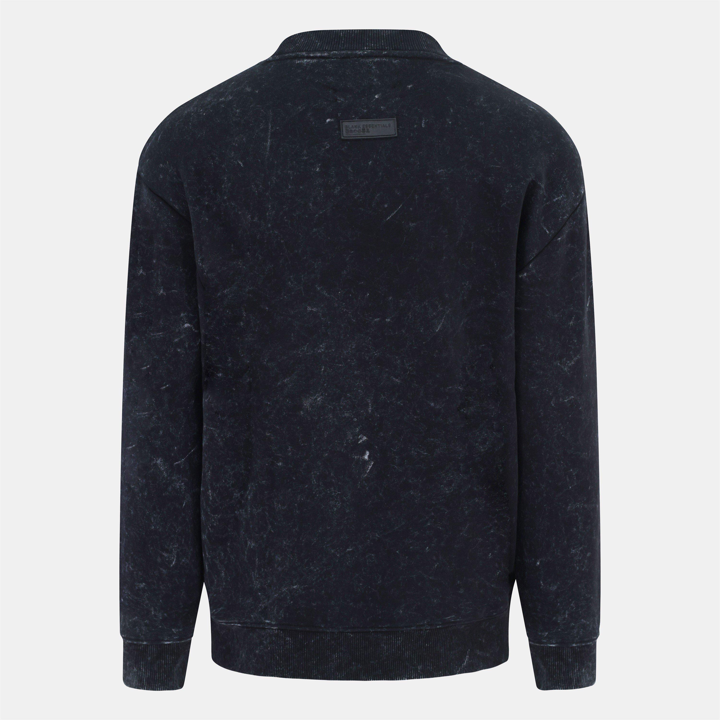 Gewaschenes Schwarz - Blank Essentials - Essentials College Sweatshirt - 2