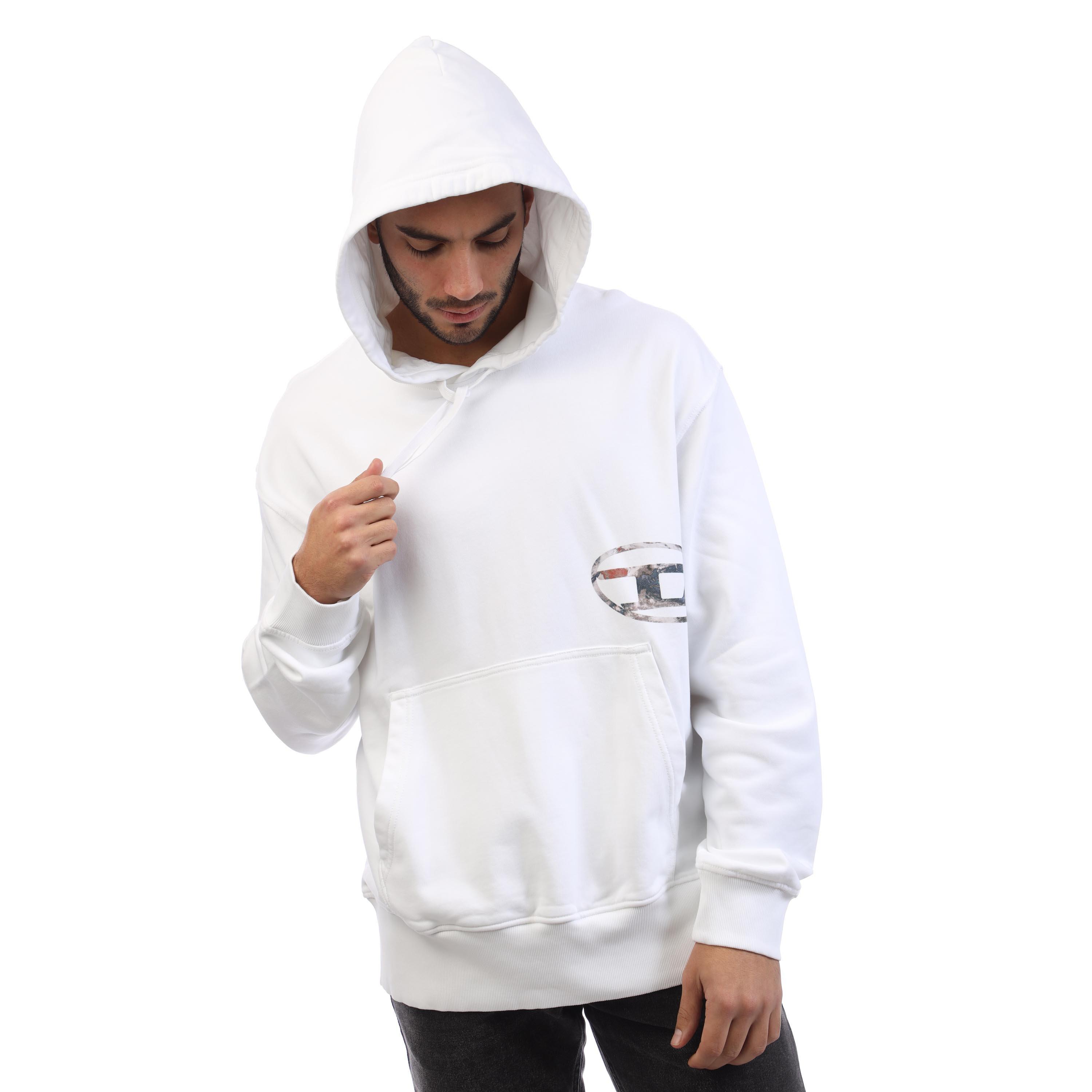 Bright White - Diesel - Men's Macs Flpa Crew Sweatshirt - 6