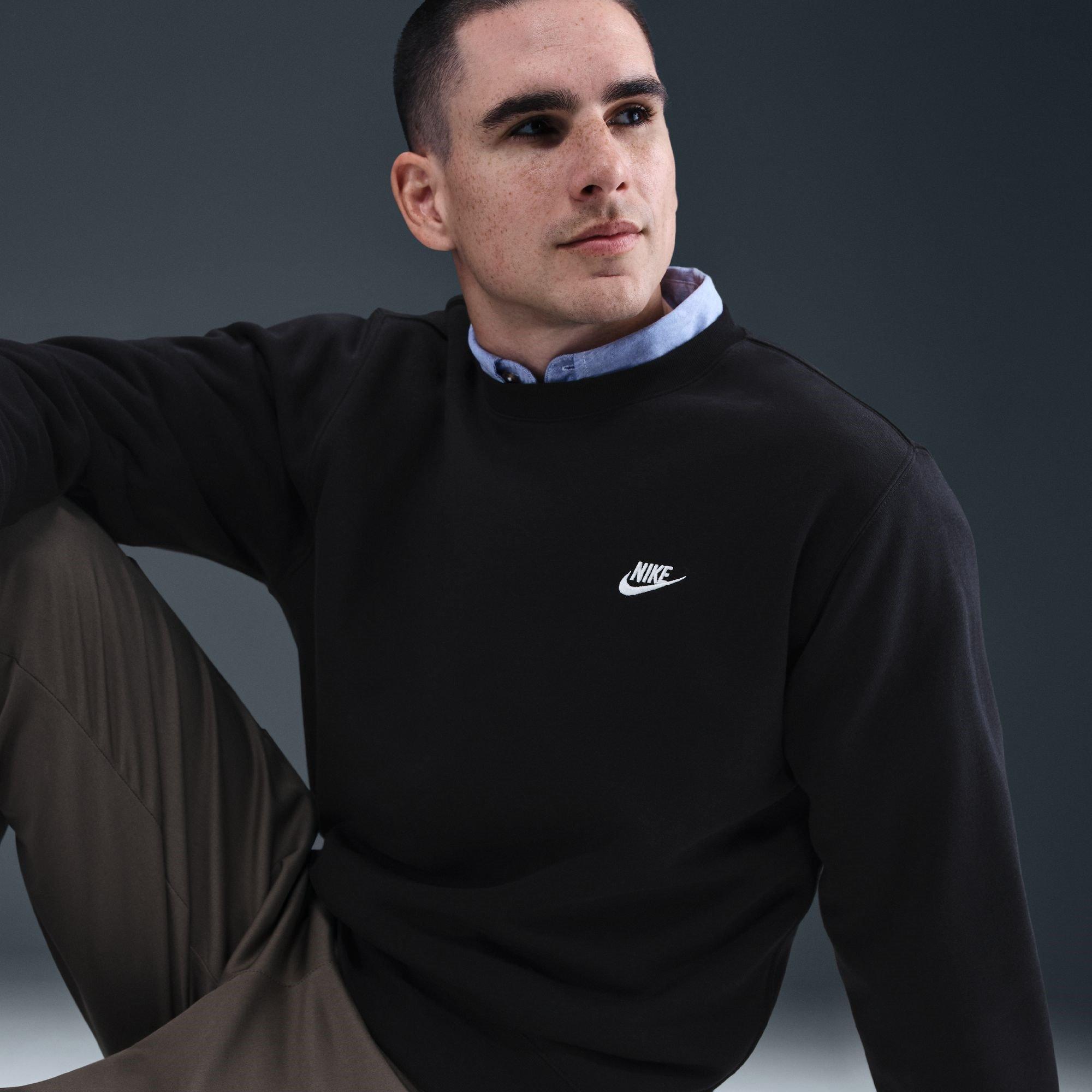 SORT/HVID - Nike - Nike M CLUB BB CREW Sn53 - 15