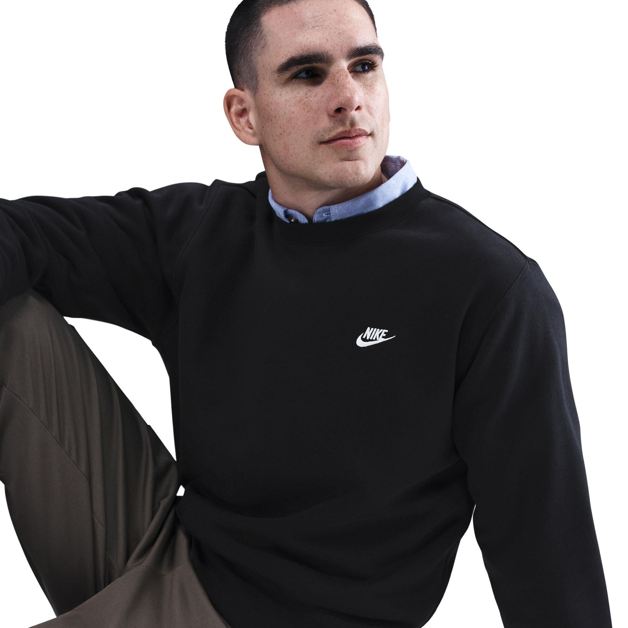 SORT/HVID - Nike - Nike M CLUB BB CREW Sn53 - 5
