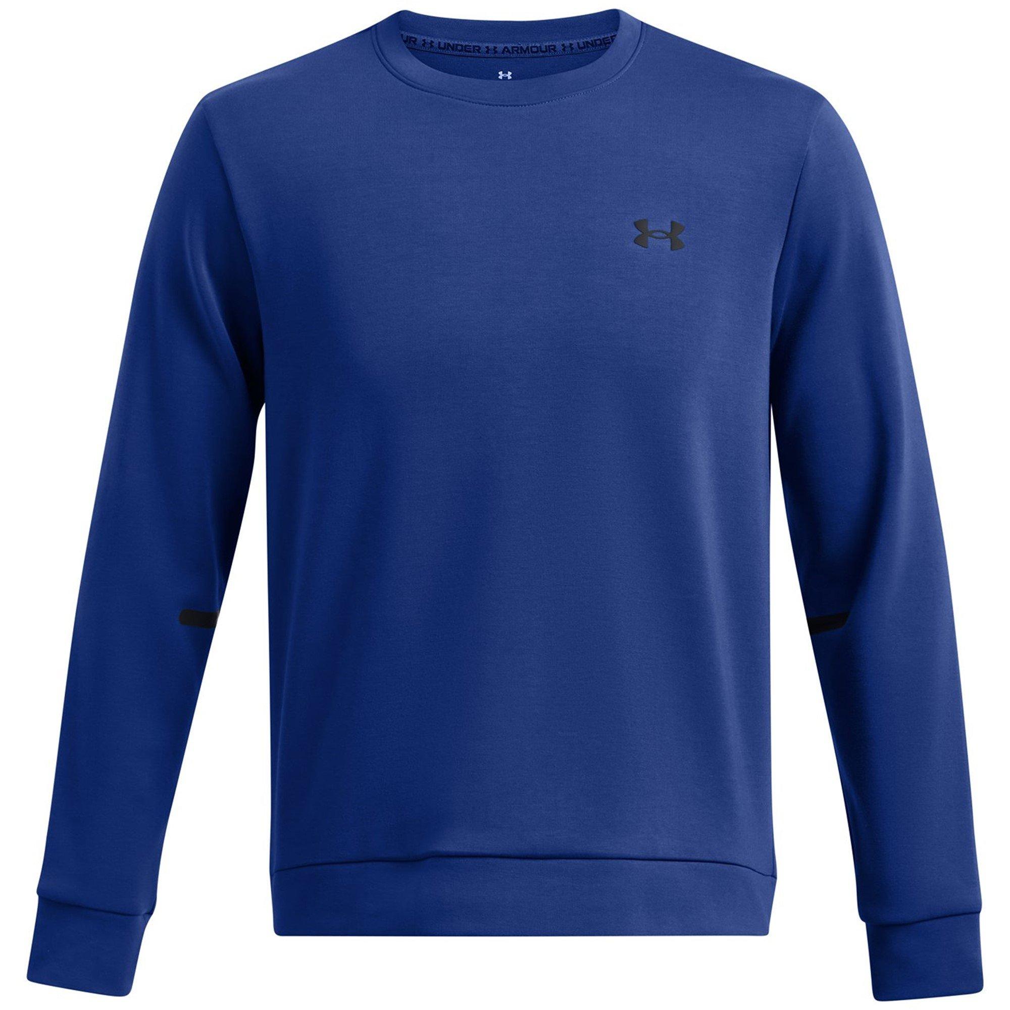 TECH BLUE BLACK - Under Armour - Men's UNSTOPP Crew Sweatshirt - 1