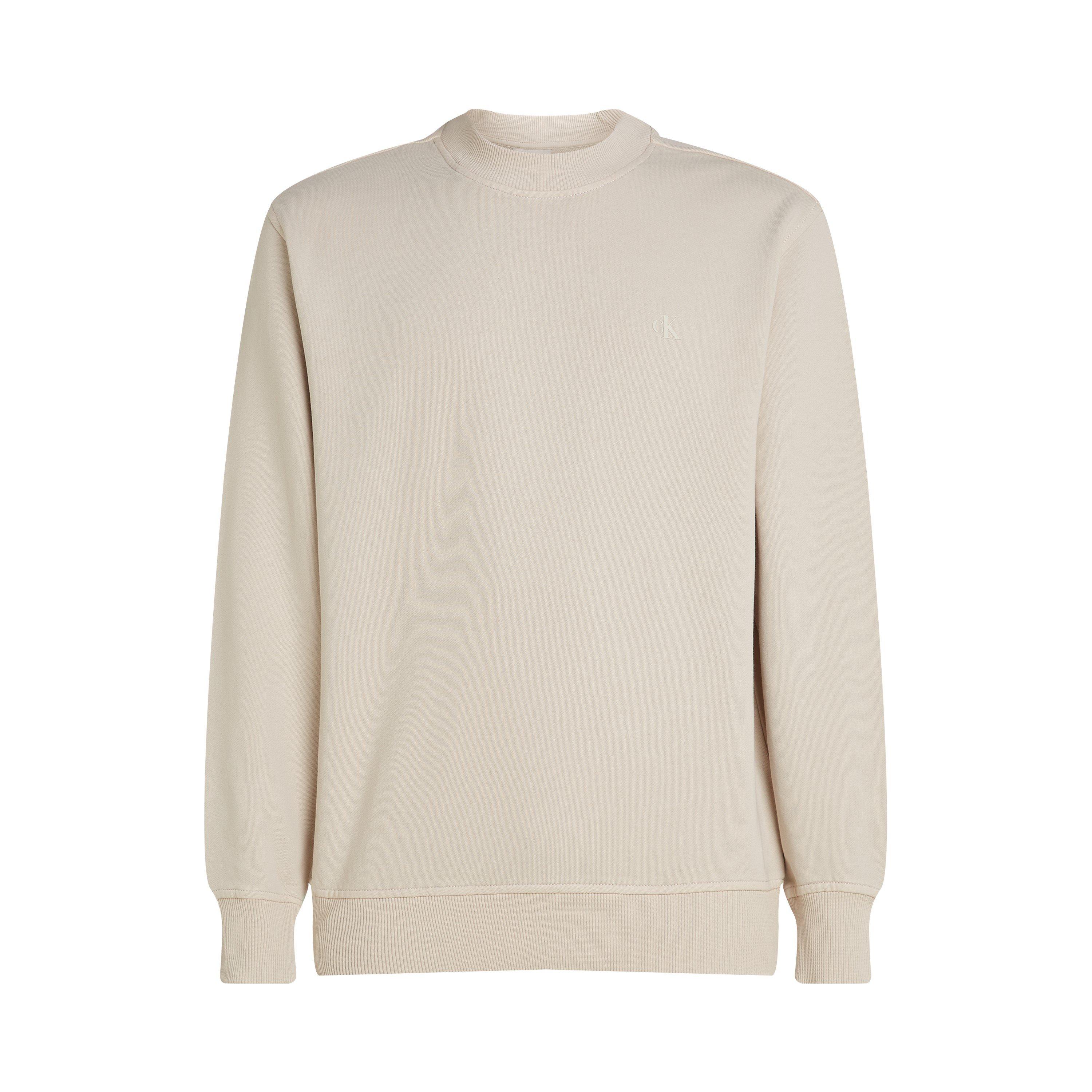 Moonbeam - Calvin Klein Jeans - Men's Washed Puff Print Crew Sweatshirt - 6