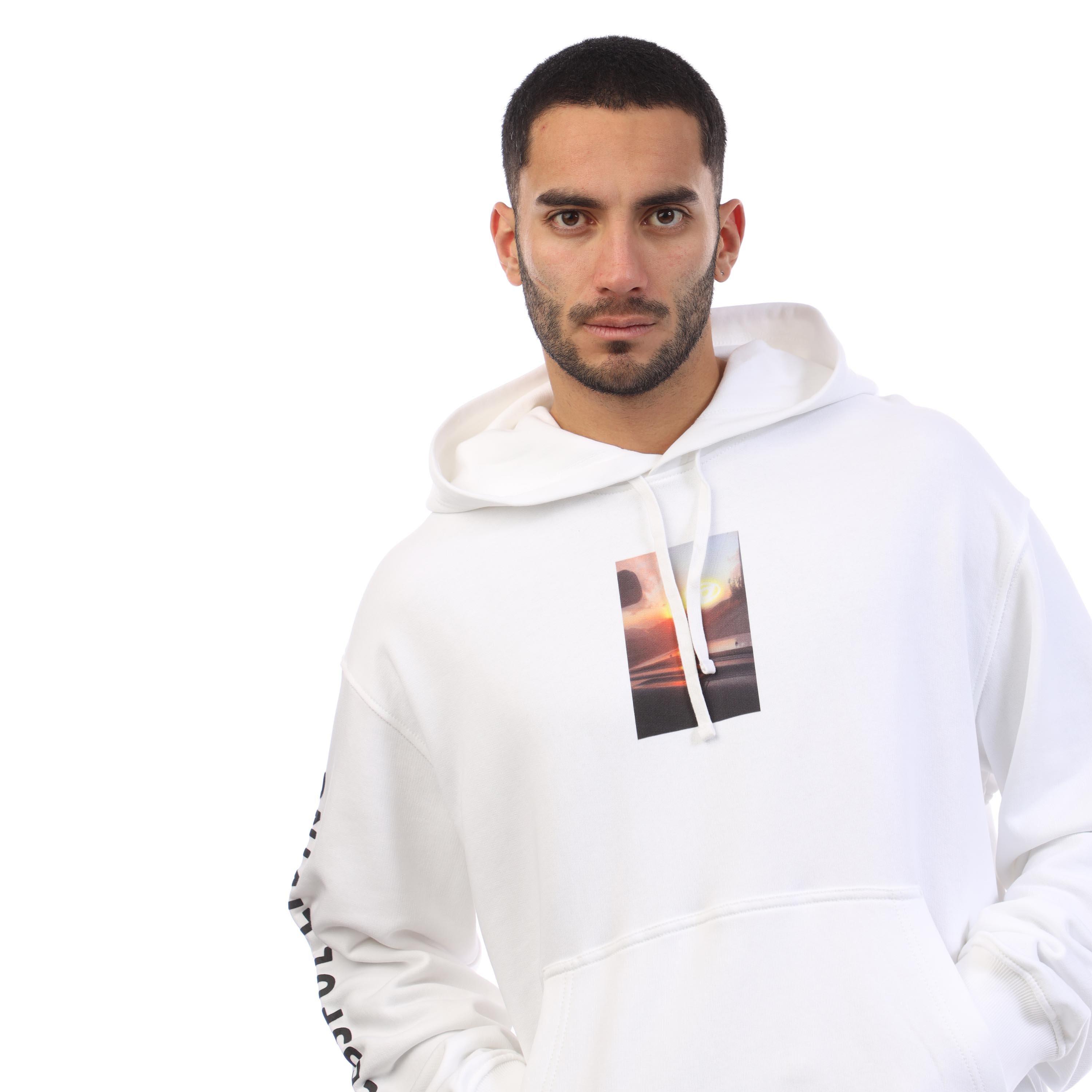 White - Diesel - Men's Macs Flpa Crew Sweatshirt - 5