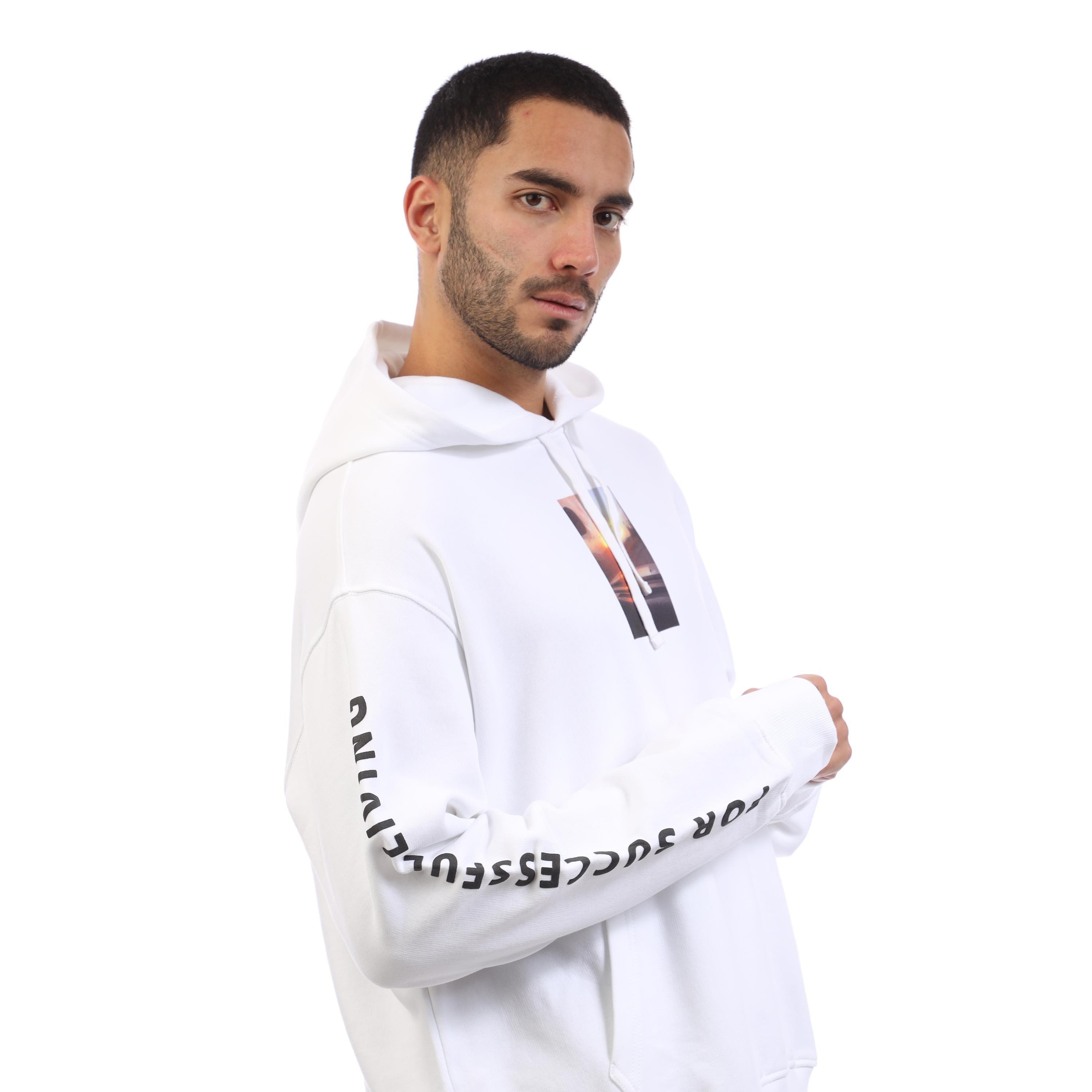 White - Diesel - Men's Macs Flpa Crew Sweatshirt - 6