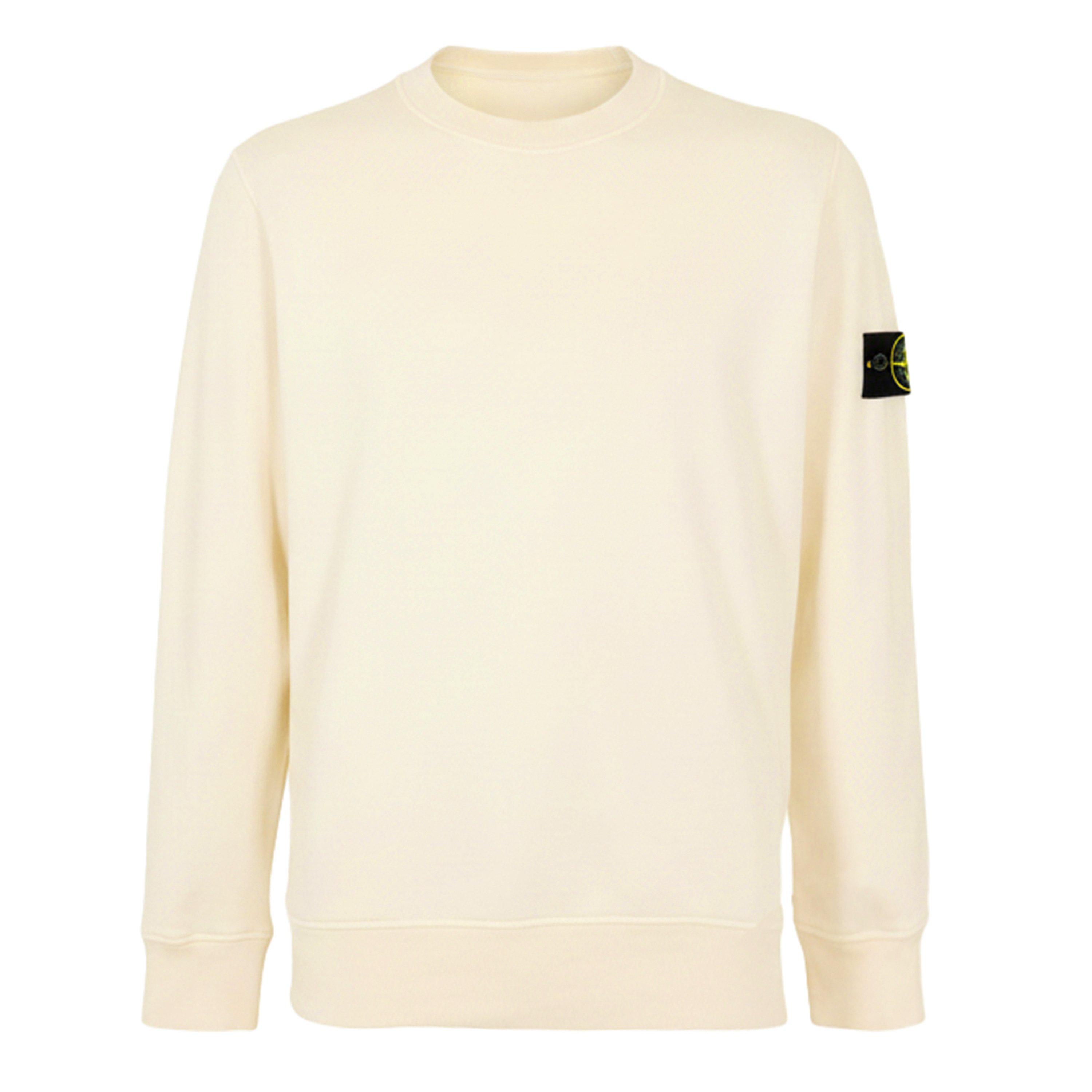 Stone Island Men's Fleece Crew Sweatshirt | Cruise Fashion