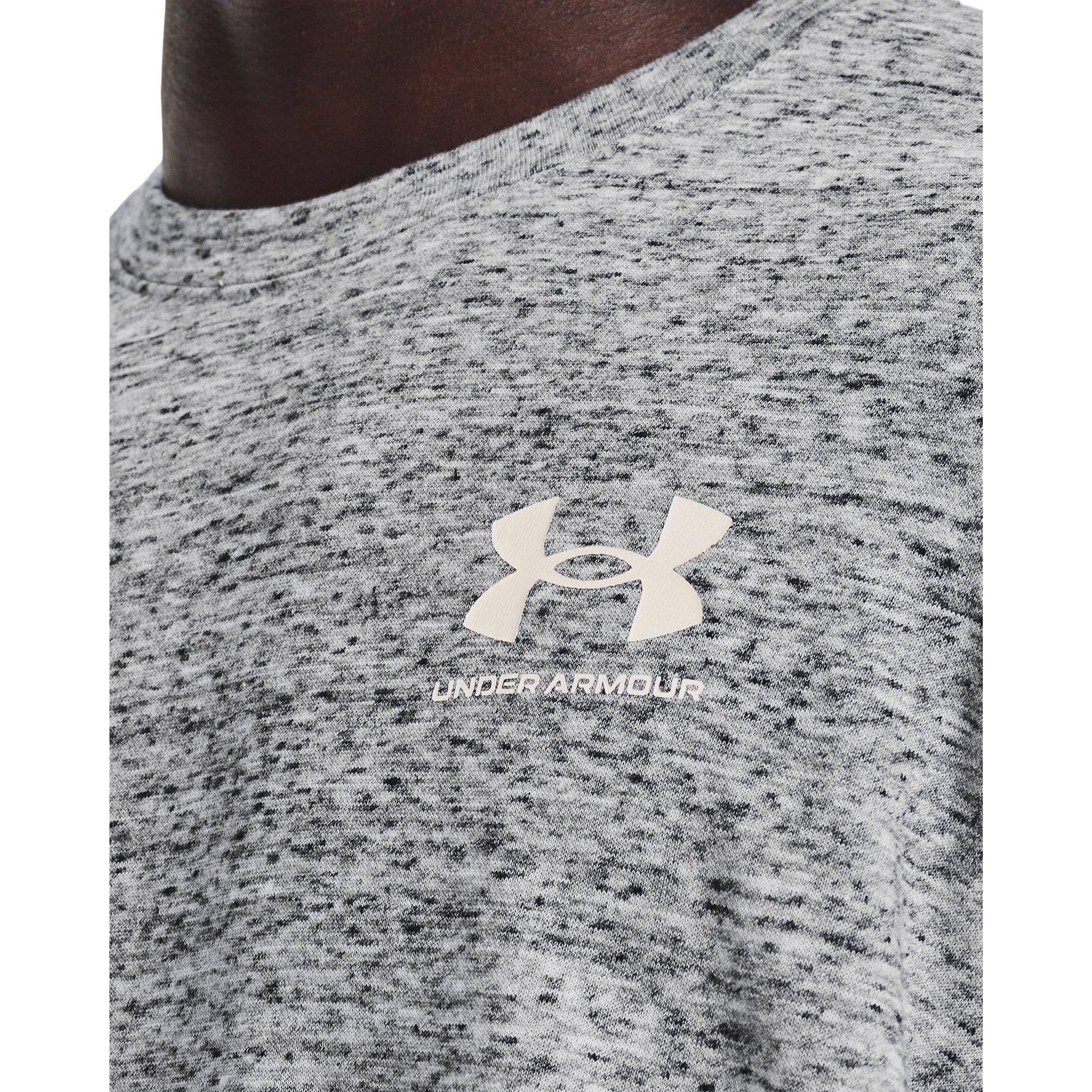White - Under Armour - Armour Rival Terry Crew Sweater Mens - 5
