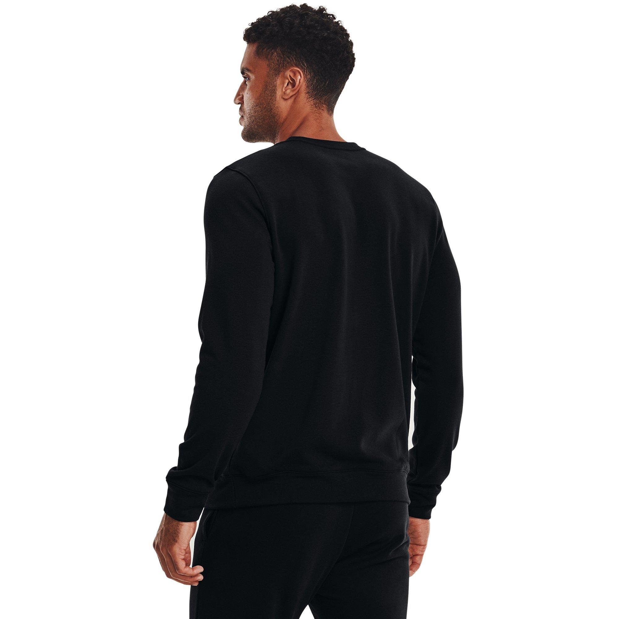 Black - Under Armour - Rival Terry Crew Sweater Mens - 3