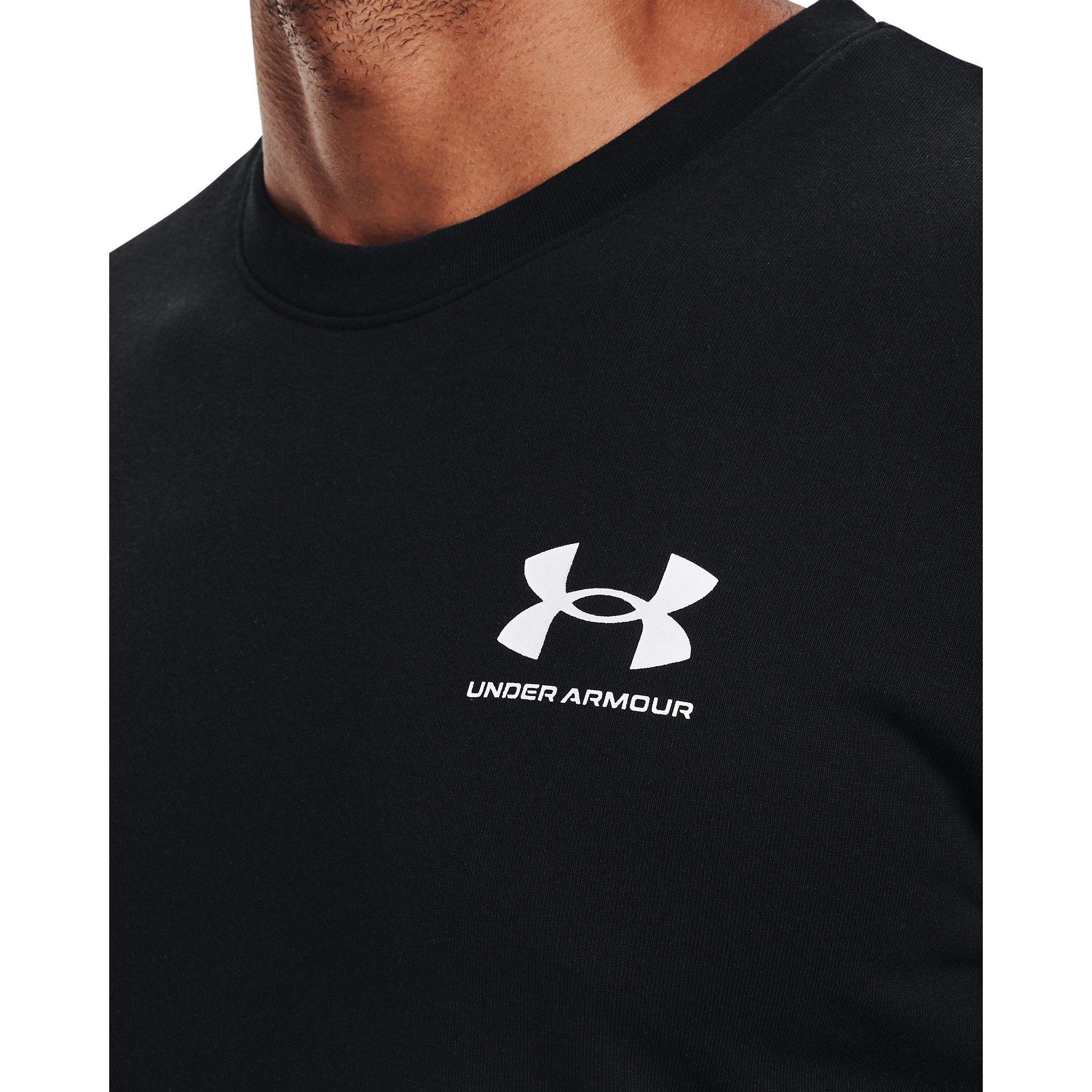 Black - Under Armour - Rival Terry Crew Sweater Mens - 5