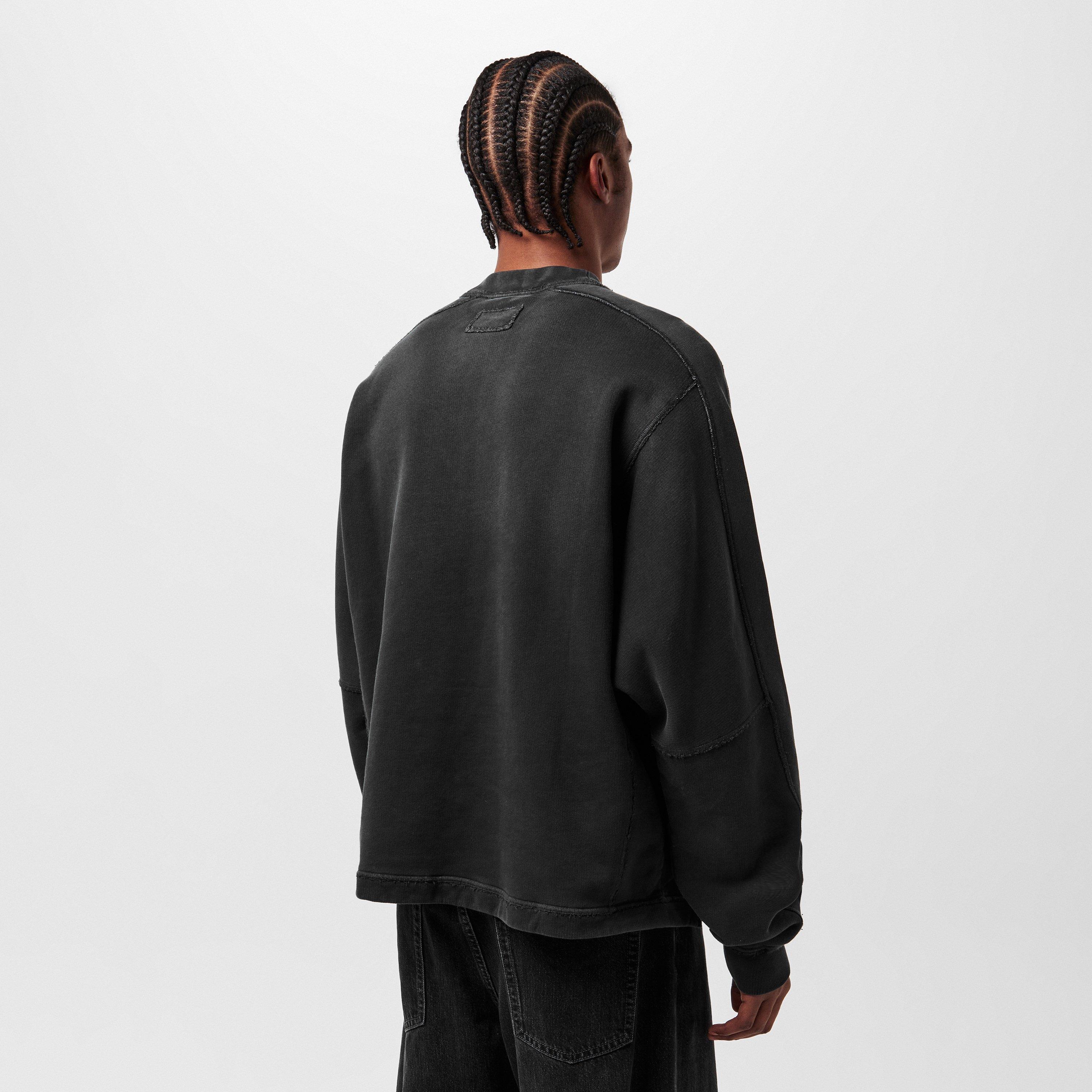 Stained Black - Represent - Men's Rep Step Crew Sweatshirt - 4