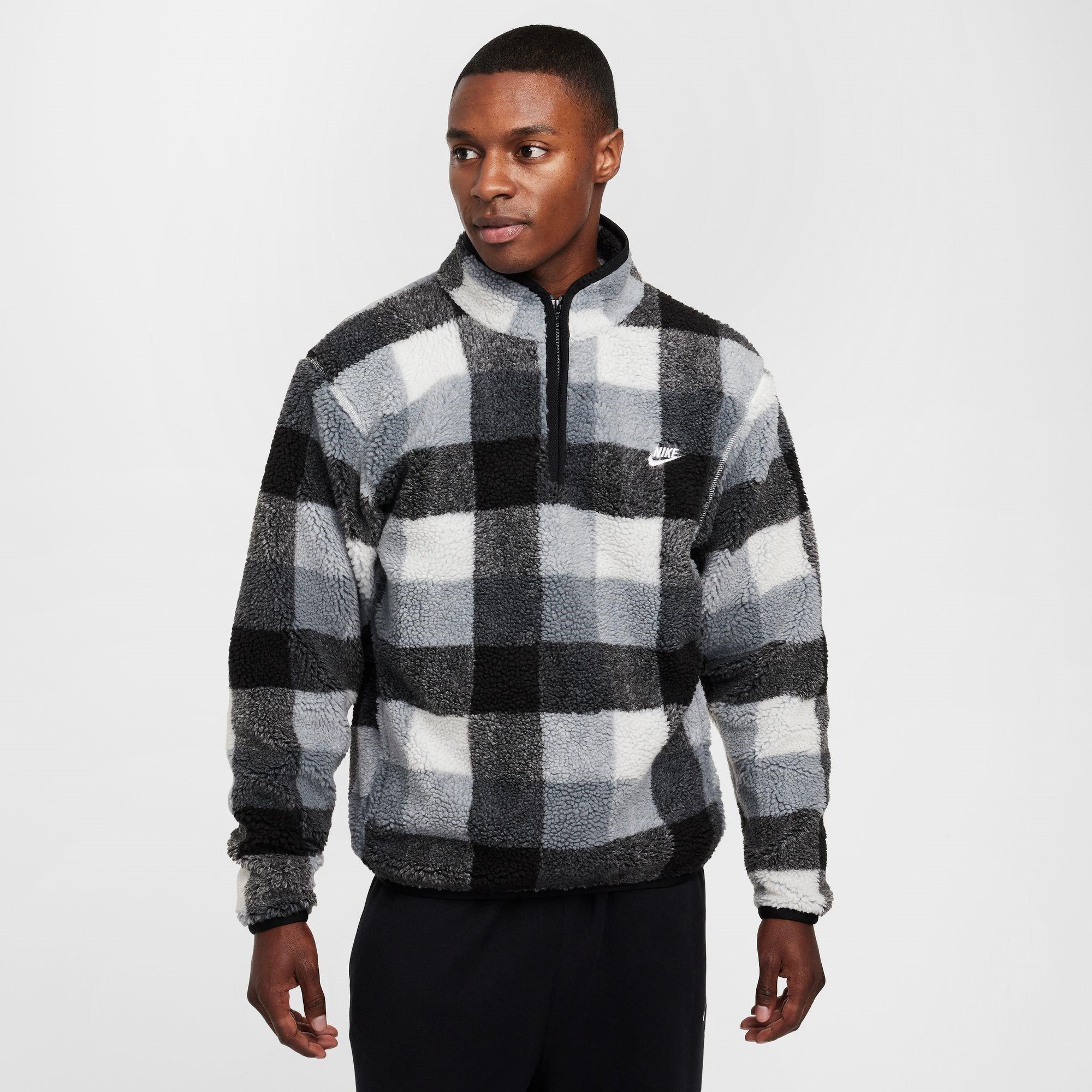 NEGRO/BLANCO/SMO - Nike - Men's Crew Sweatshirt - 1
