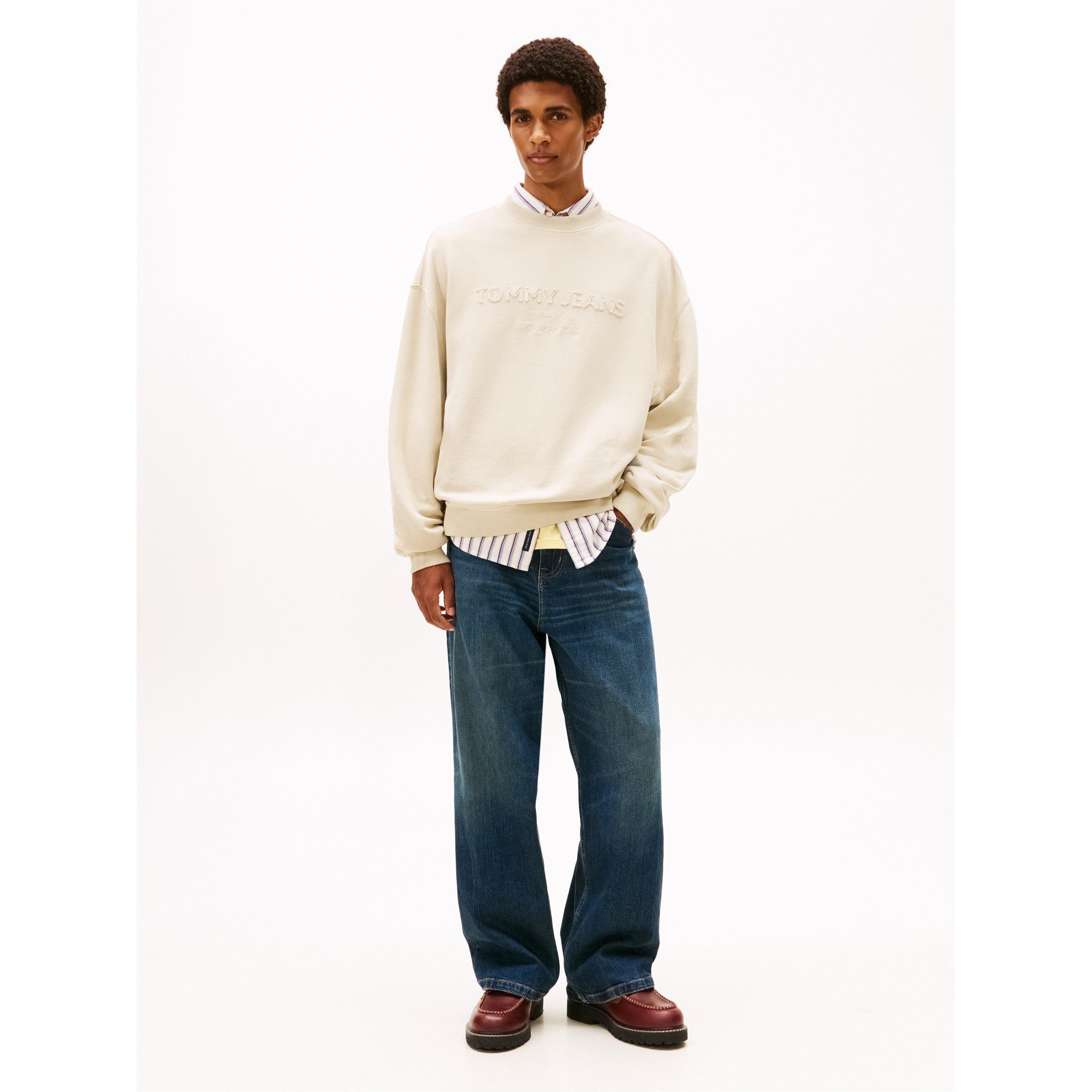 Gulf Sand - Tommy Jeans - Men's New Classic Crew Sweatshirt - 4