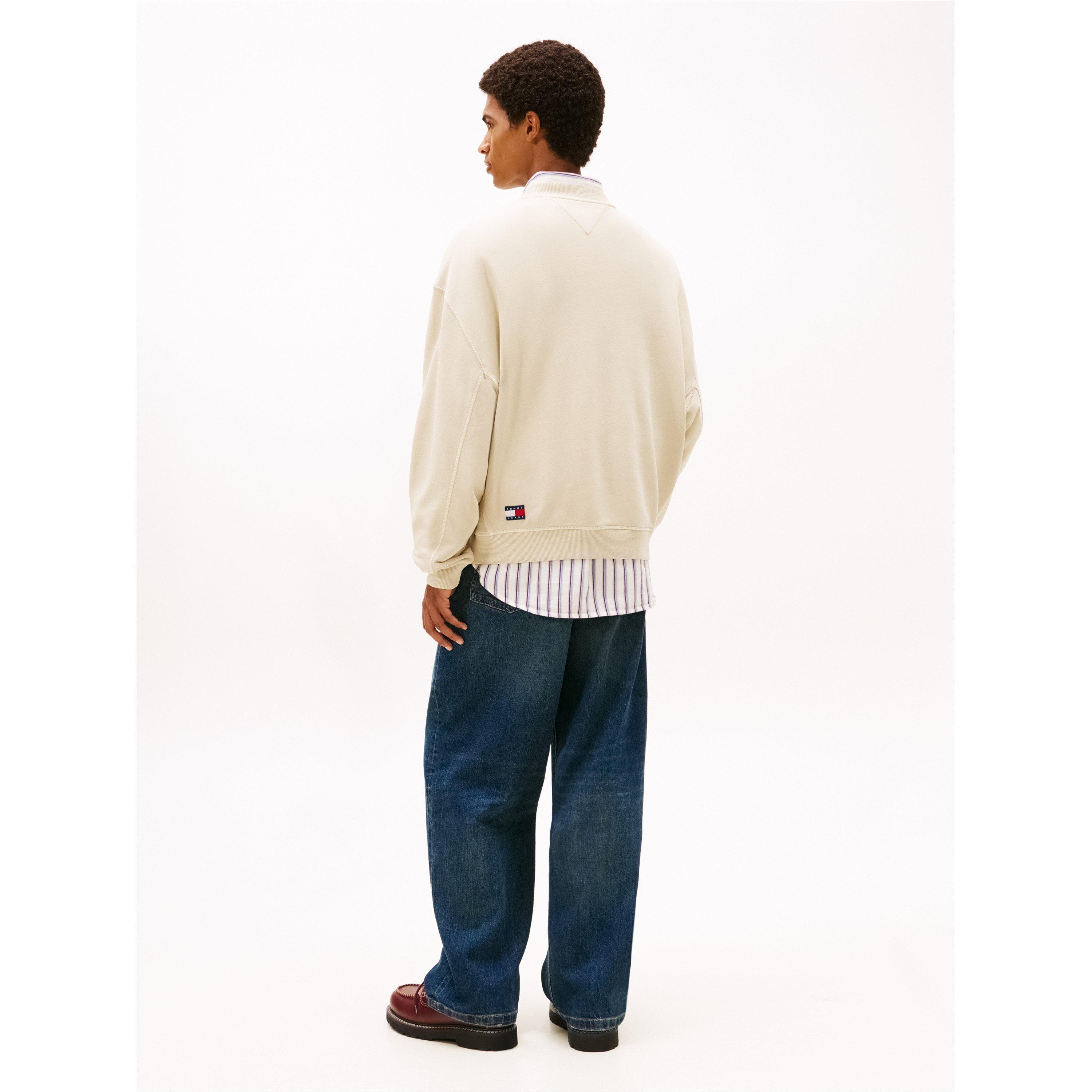 Gulf Sand - Tommy Jeans - Men's New Classic Crew Sweatshirt - 5