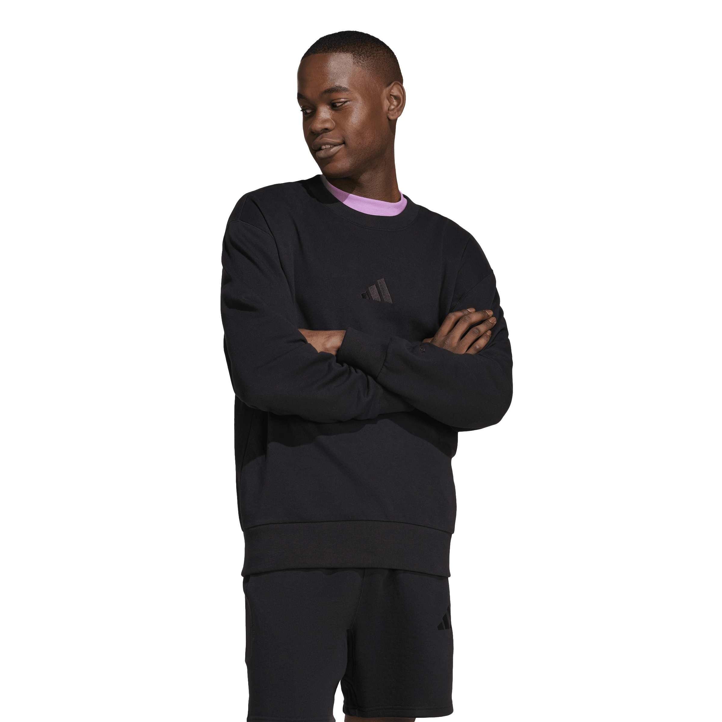 Negro - adidas - adidas M A Szn Ft Crw Sweatshirt Mens - 2