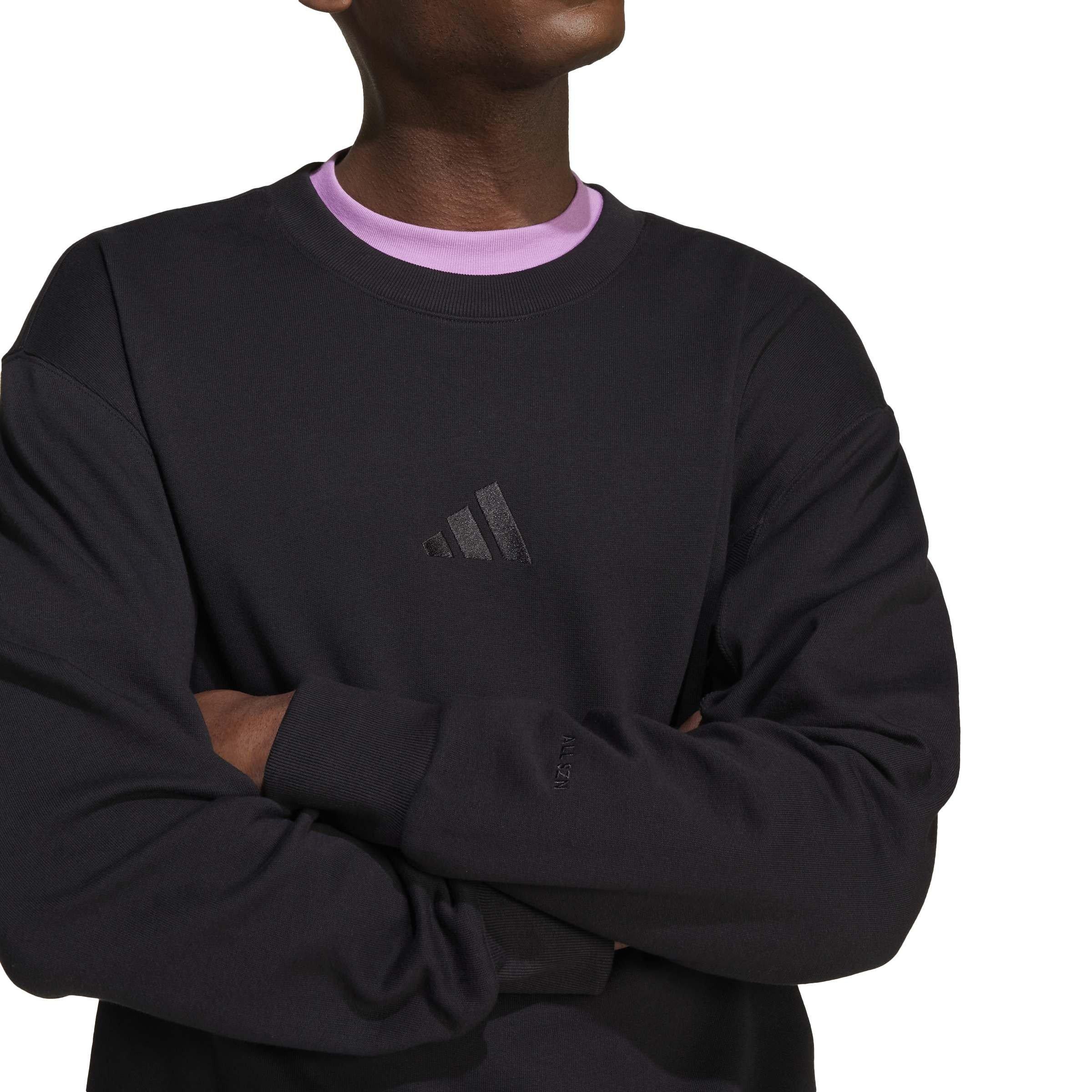 Negro - adidas - adidas M A Szn Ft Crw Sweatshirt Mens - 4