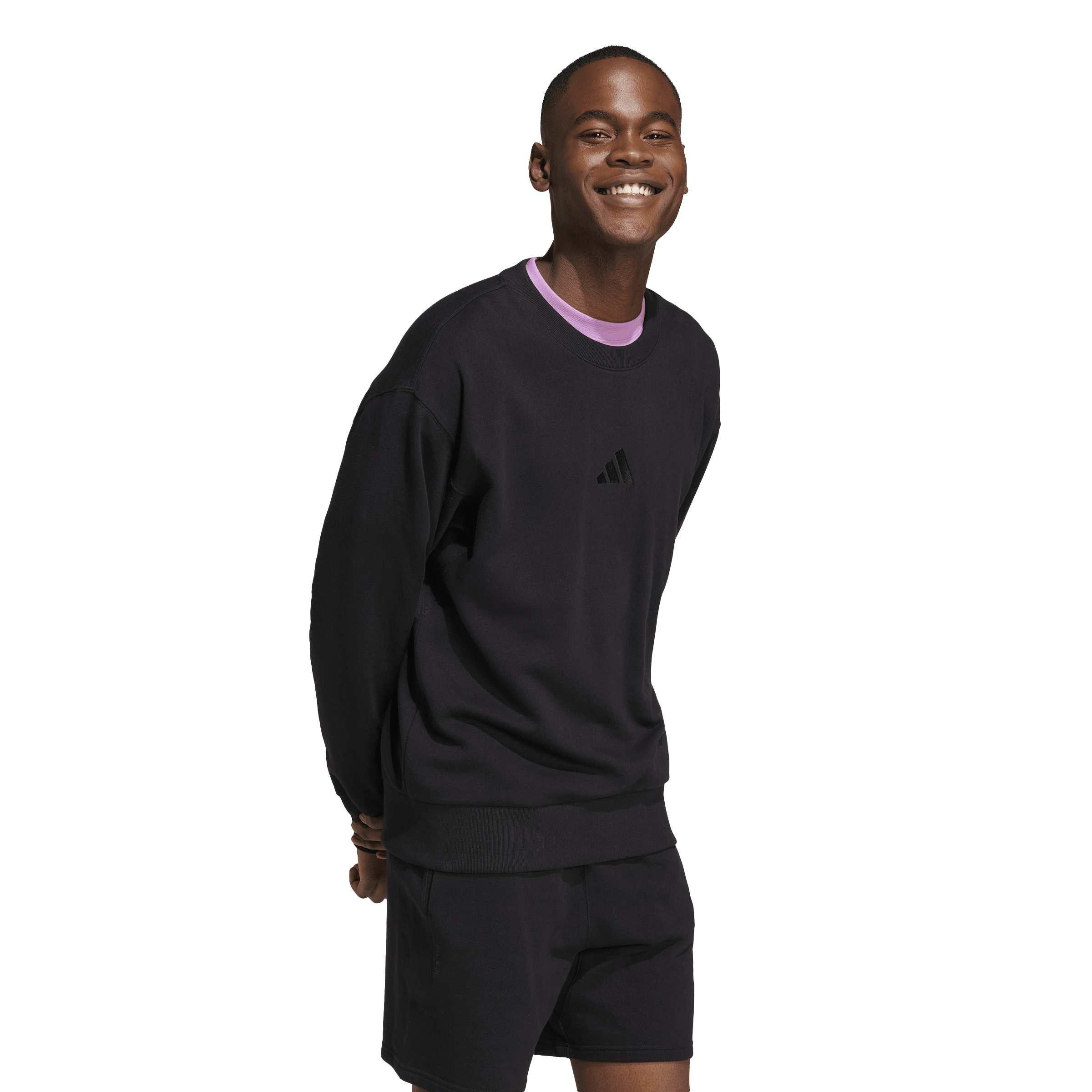 Negro - adidas - adidas M A Szn Ft Crw Sweatshirt Mens - 6