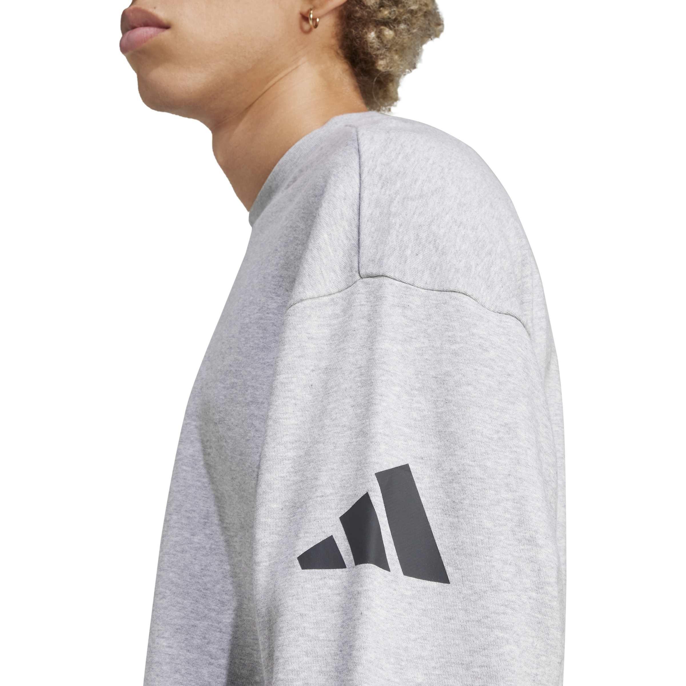 Mittelgrau Hea - adidas - Adidas M Swt Ft Sn99 - 5