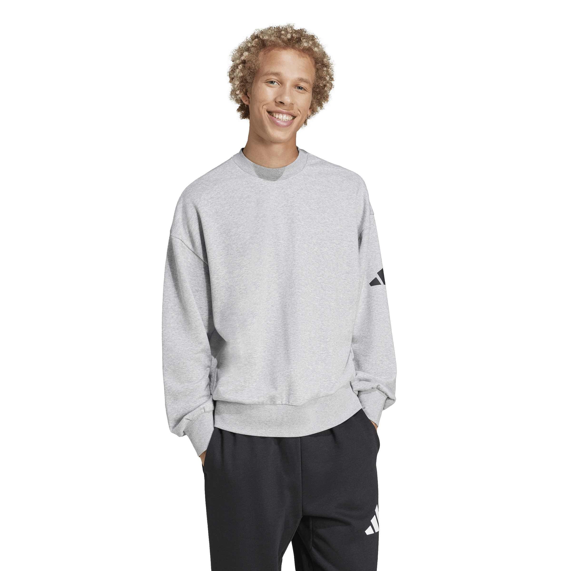 Mittelgrau Hea - adidas - Adidas M Swt Ft Sn99 - 6