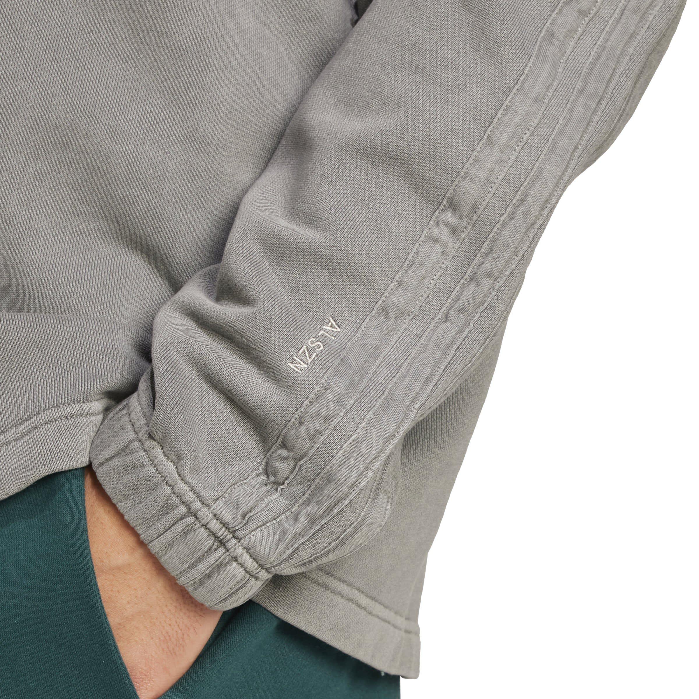 Black - adidas - All SZN Washed Half-Zip Mens - 5