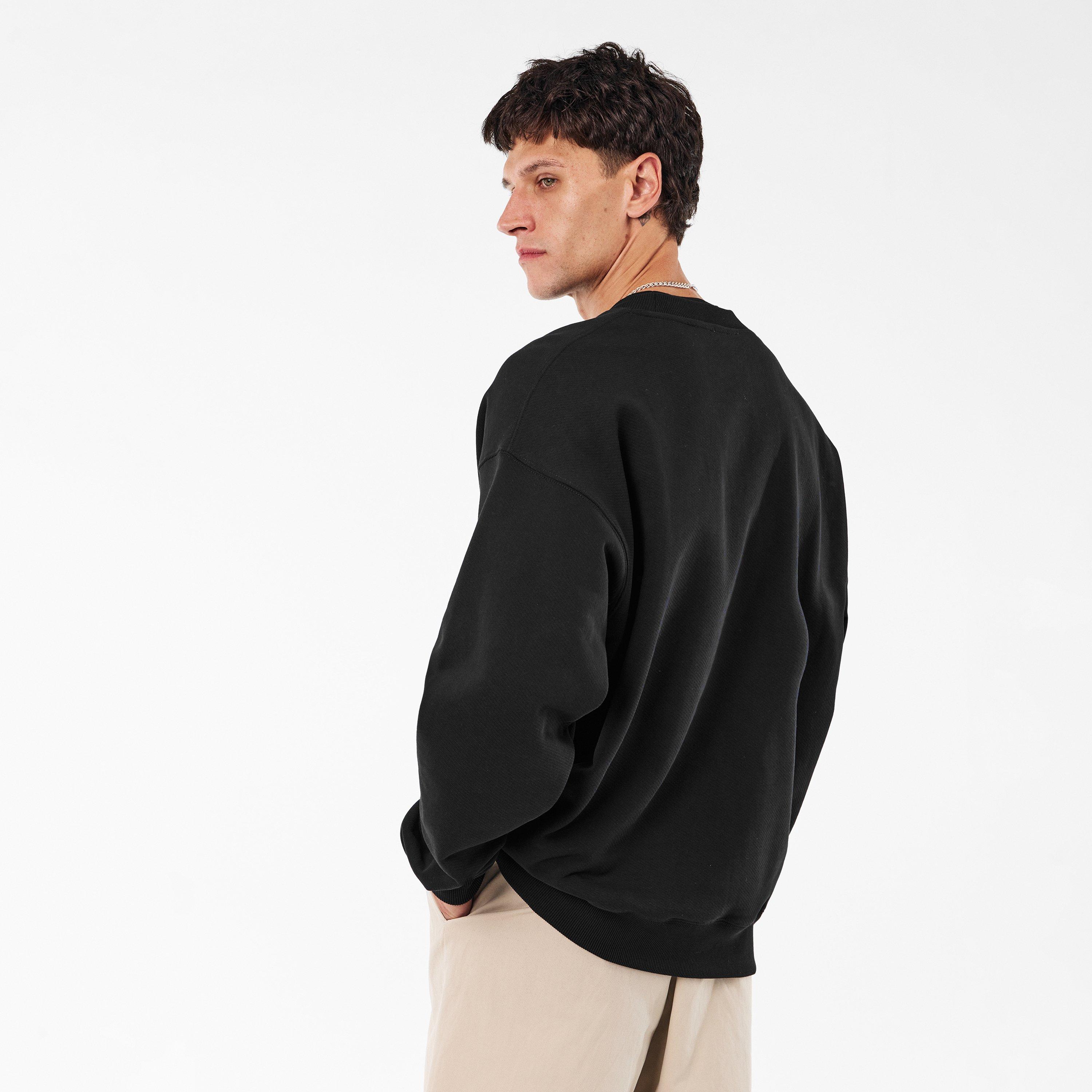 Black-White - Off White - Skate Crewneck Sweatshirt - 4