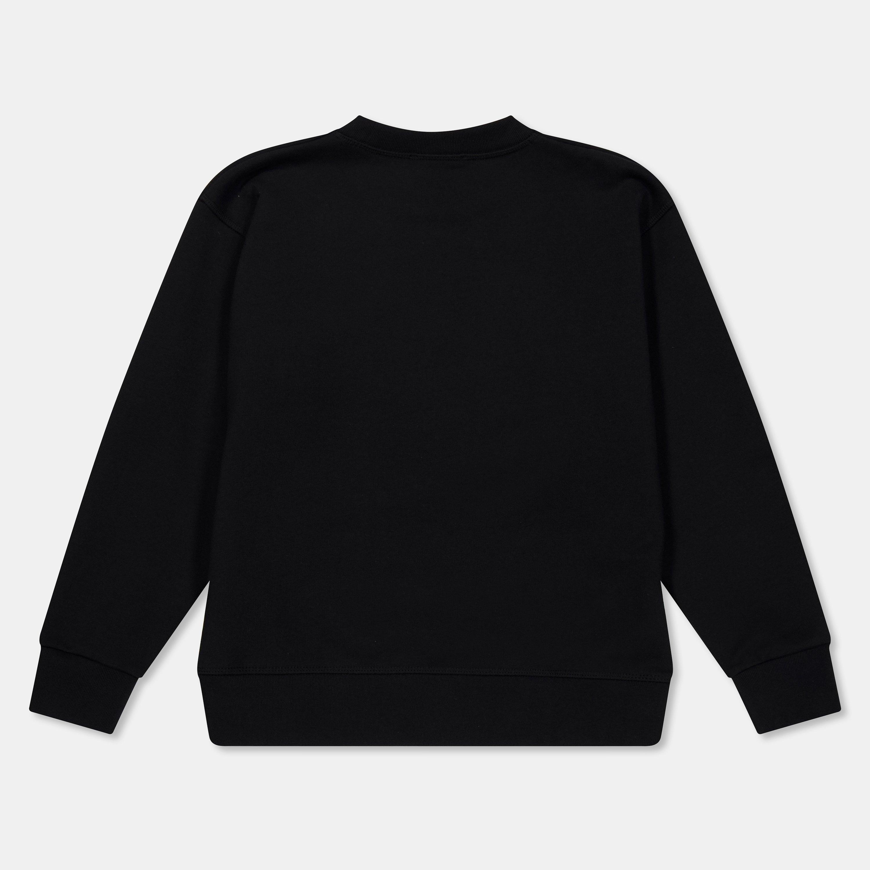 Black Red DQ900 - DSquared2 - Kids' DSQ Maple Crew Sweatshirt - 2