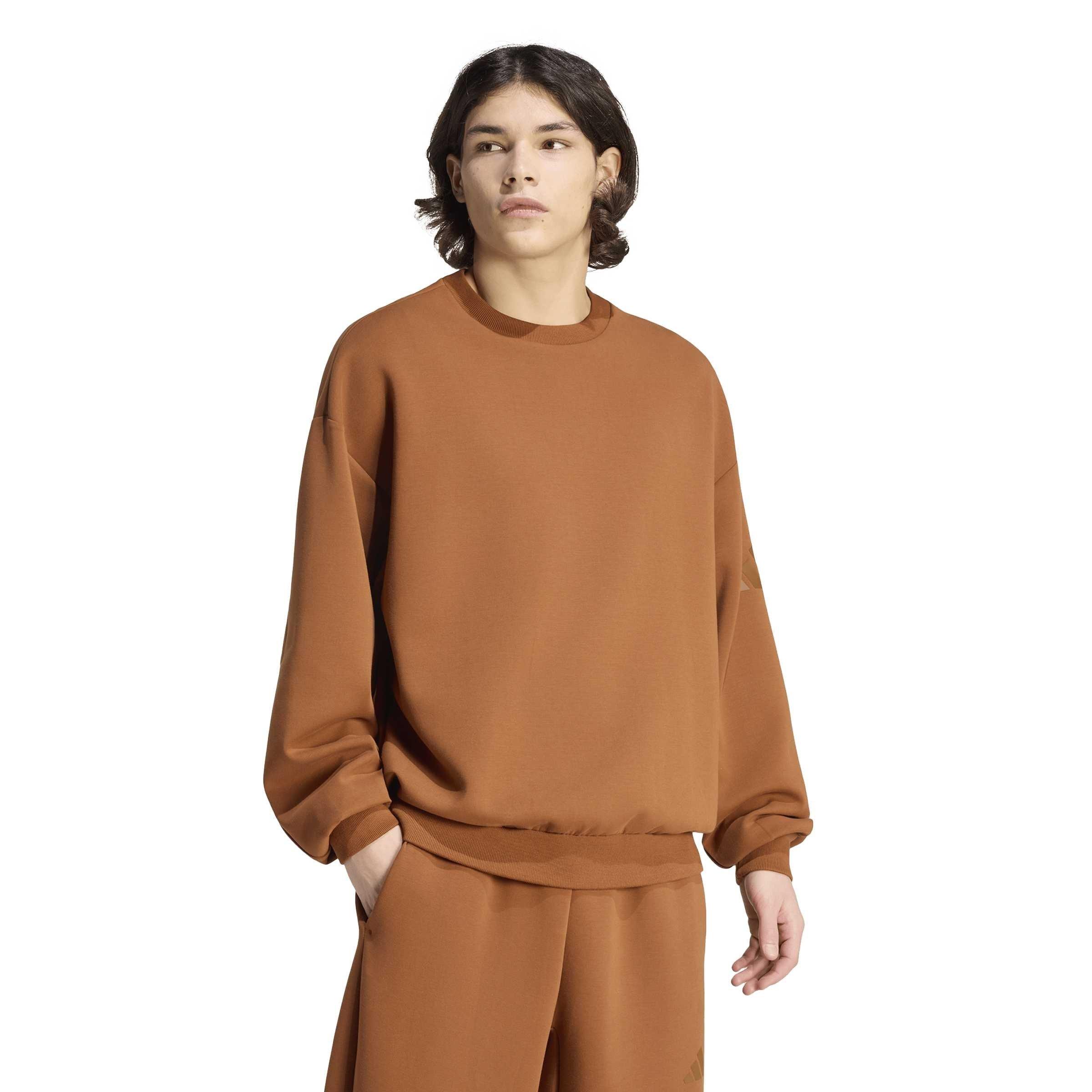 Bronzo Scuro - adidas - Adidas M Sl Sk Crew Sn99 - 2