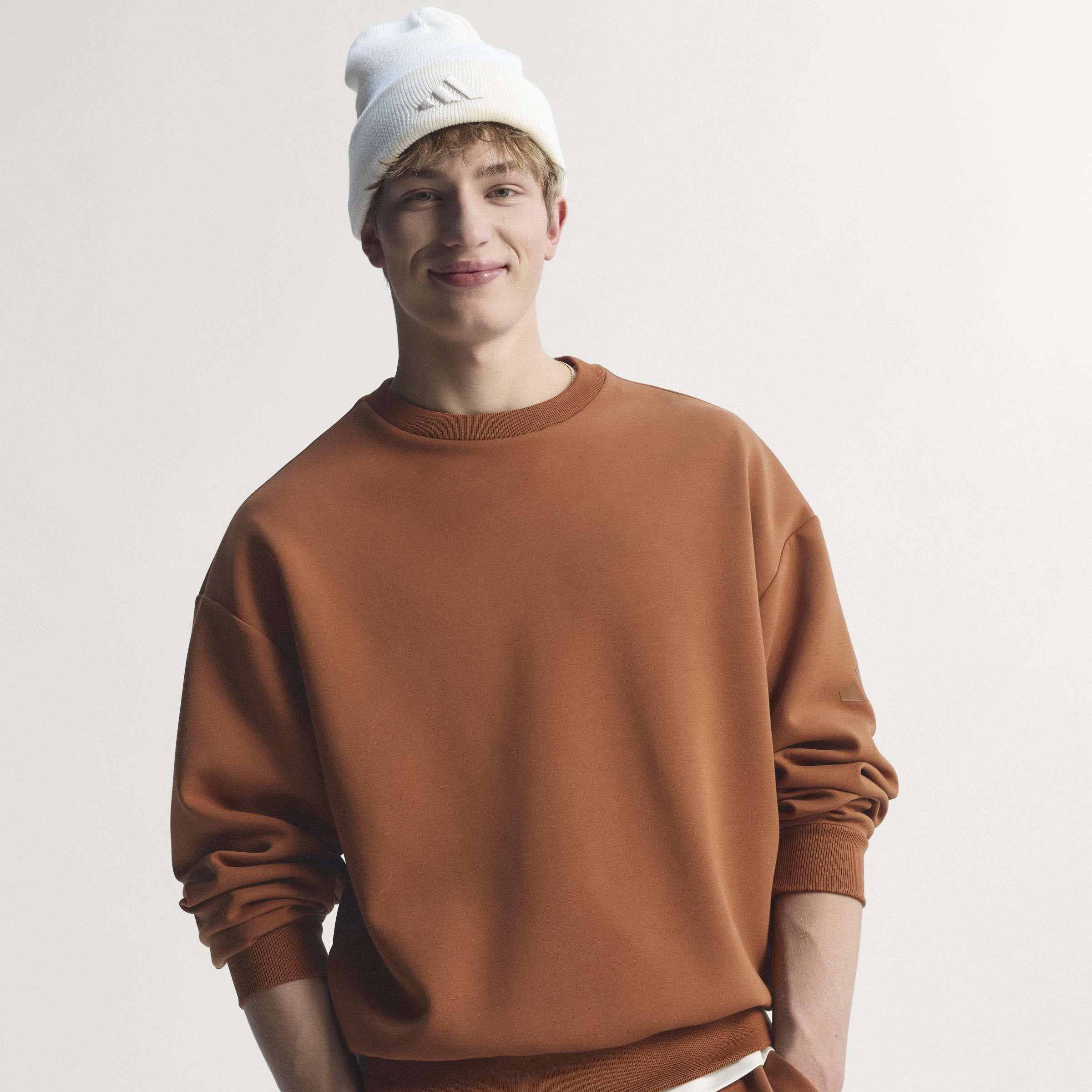 Bronzo Scuro - adidas - Adidas M Sl Sk Crew Sn99 - 11