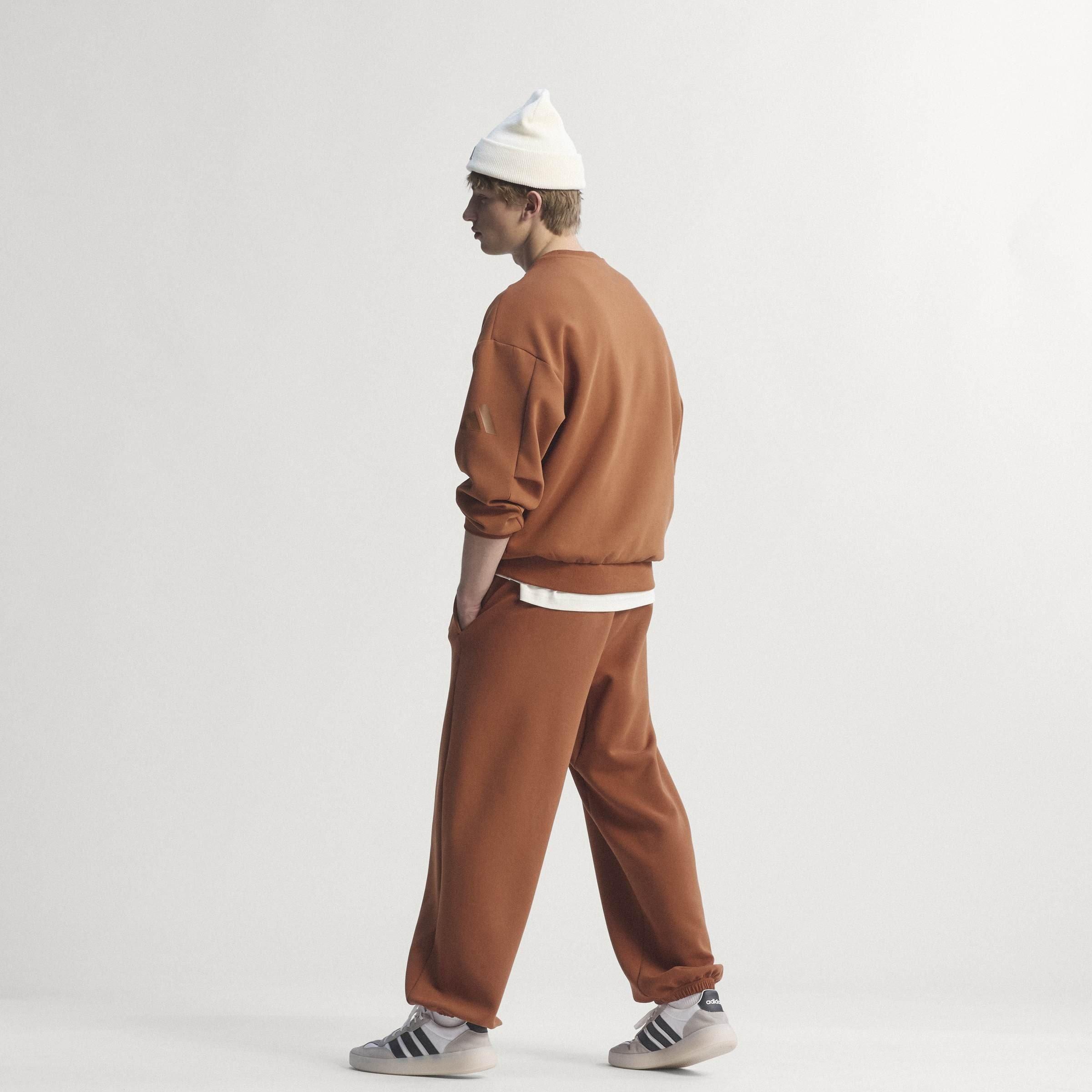 Bronzo Scuro - adidas - Adidas M Sl Sk Crew Sn99 - 12