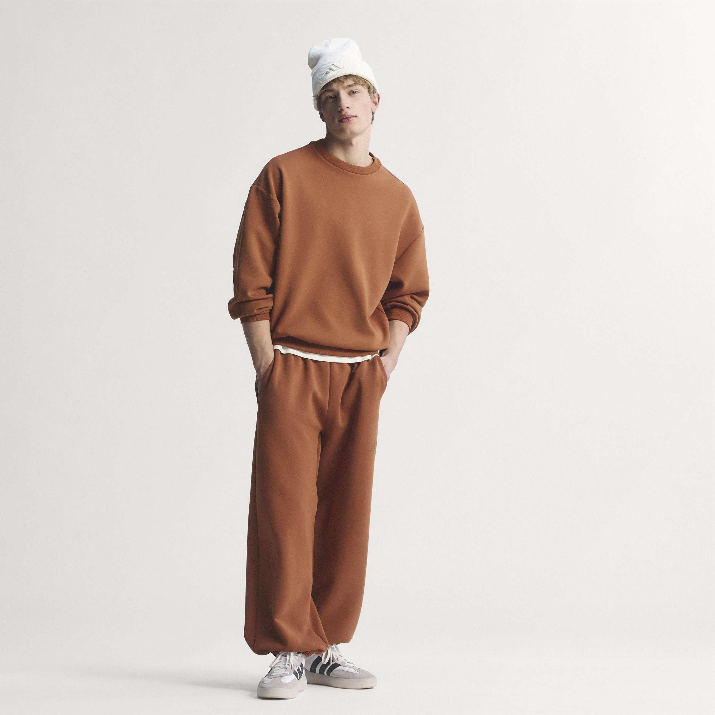 Bronzo Scuro - adidas - Adidas M Sl Sk Crew Sn99 - 8