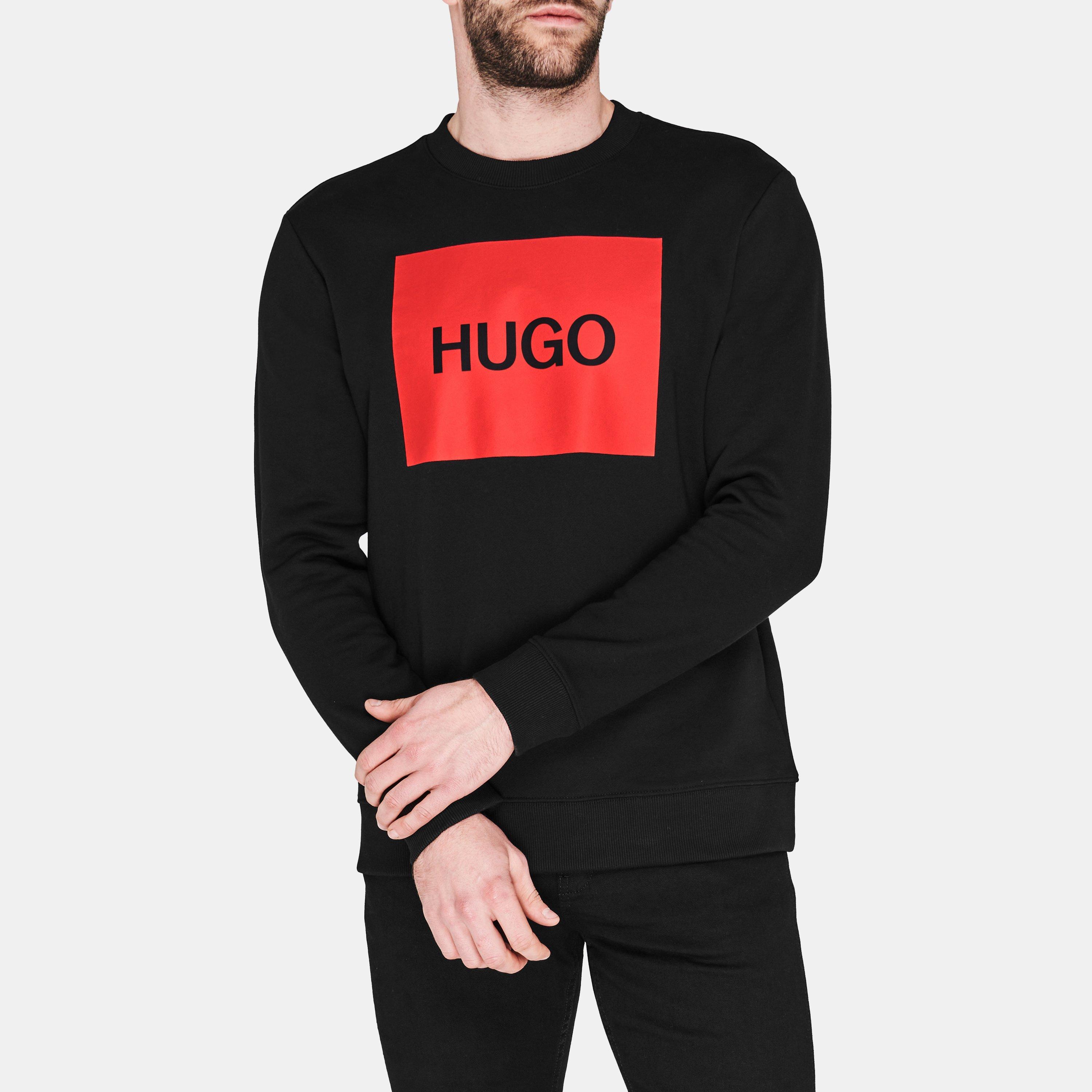 Black 001 - Hugo - Duragol Sweatshirt - 3