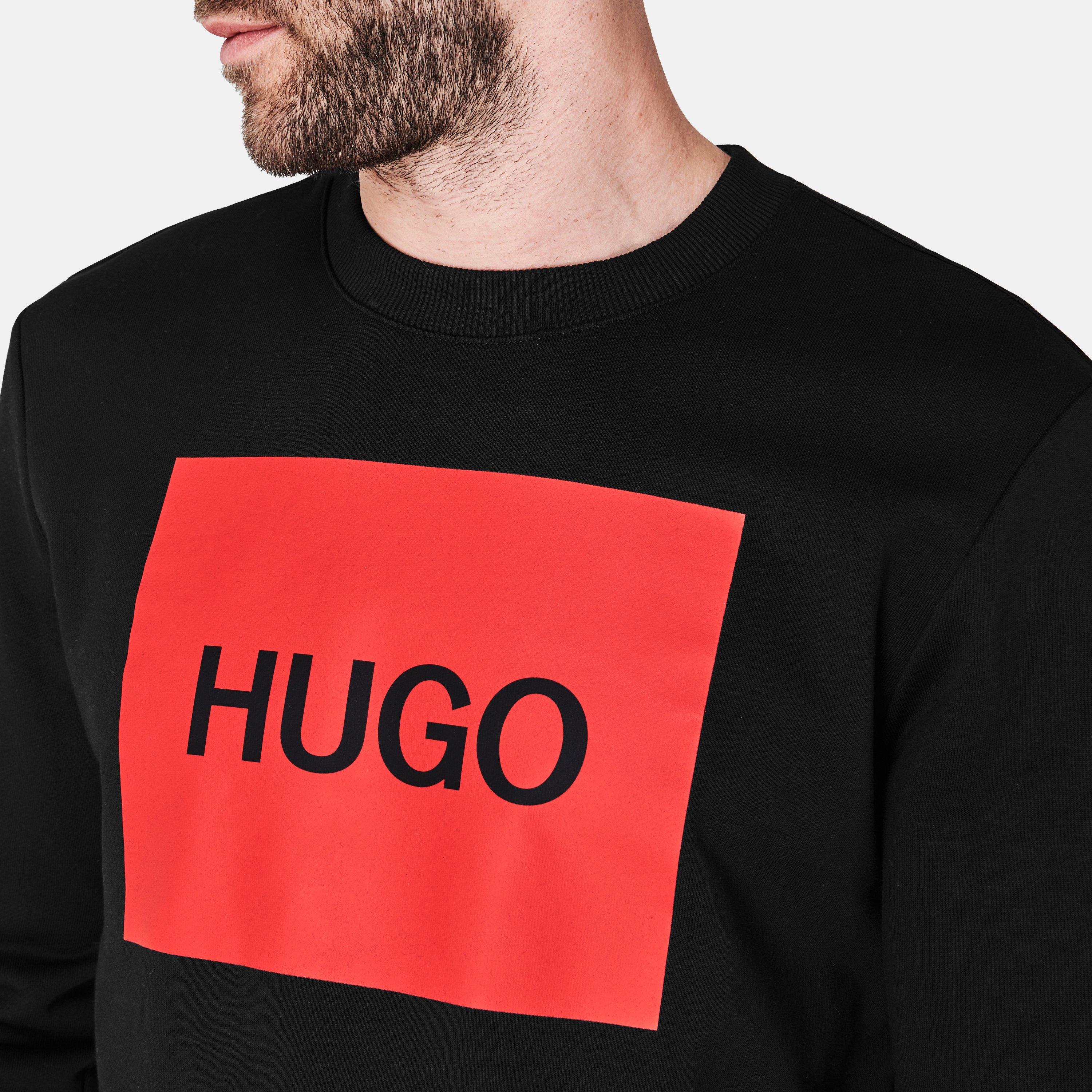 Black 001 - Hugo - Duragol Sweatshirt - 5