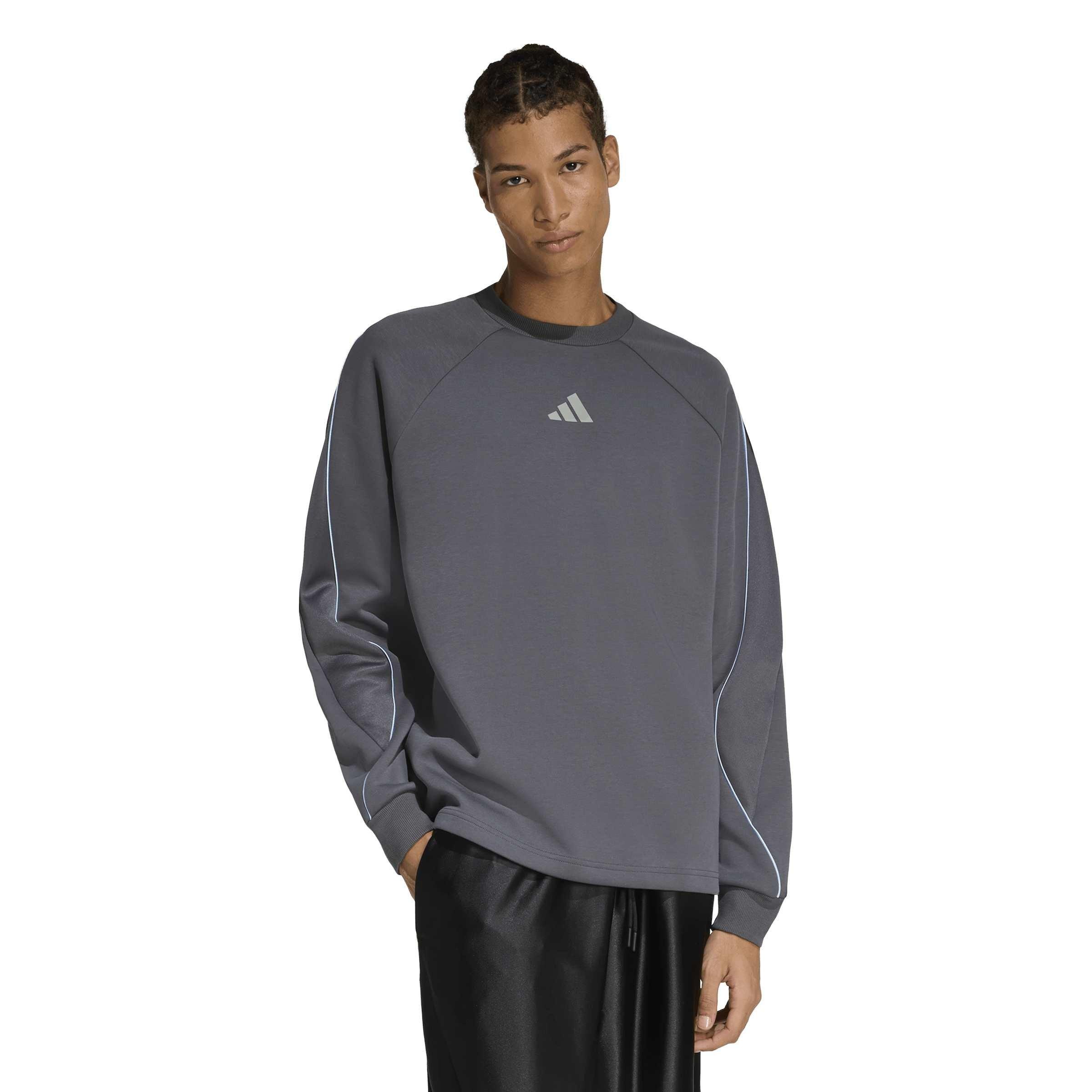 Grijs - adidas - Men's Stadium Crew Sweatshirt - 2