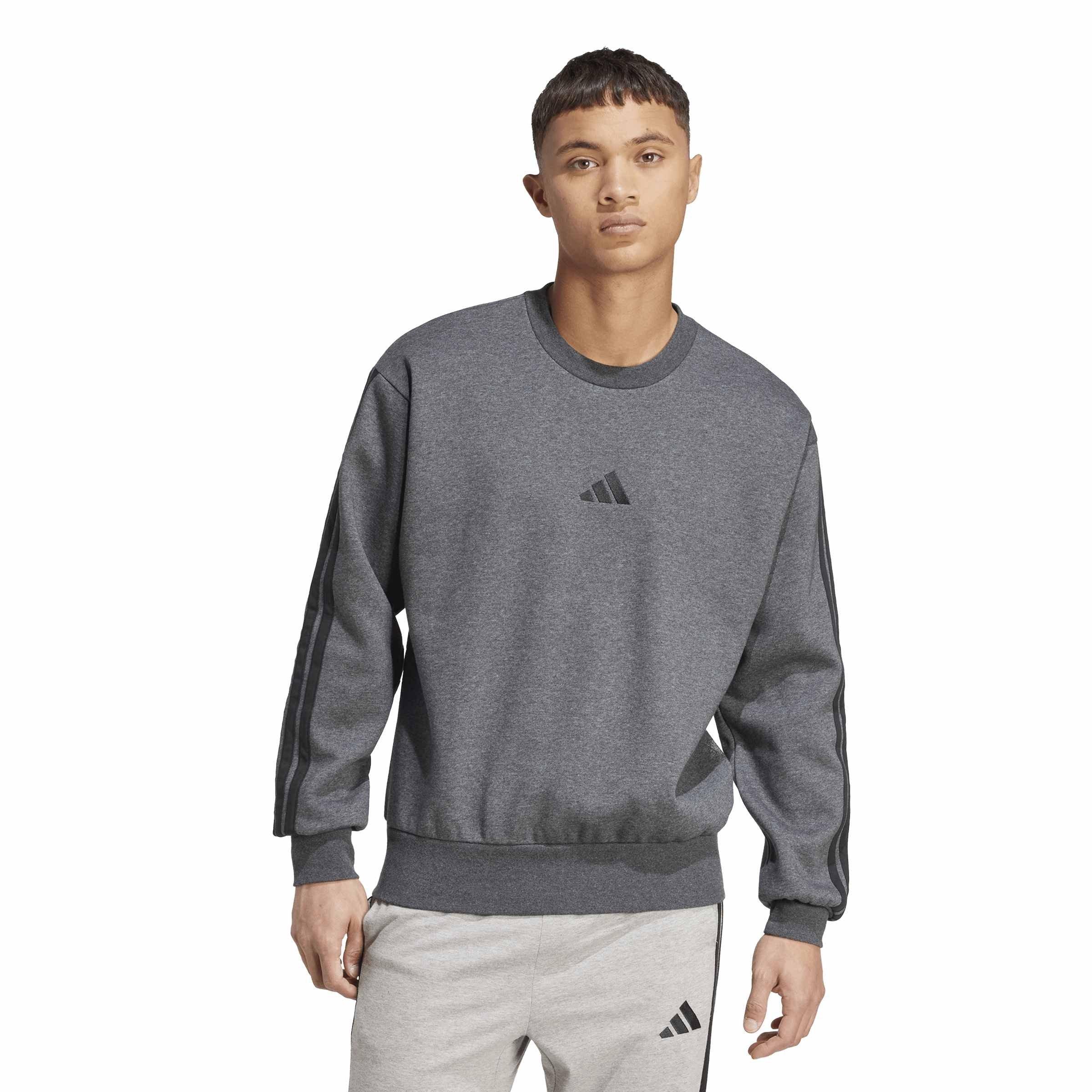 Dark Grey/Black - adidas - Adidas M 3S Fl Swt Sn99 - 2