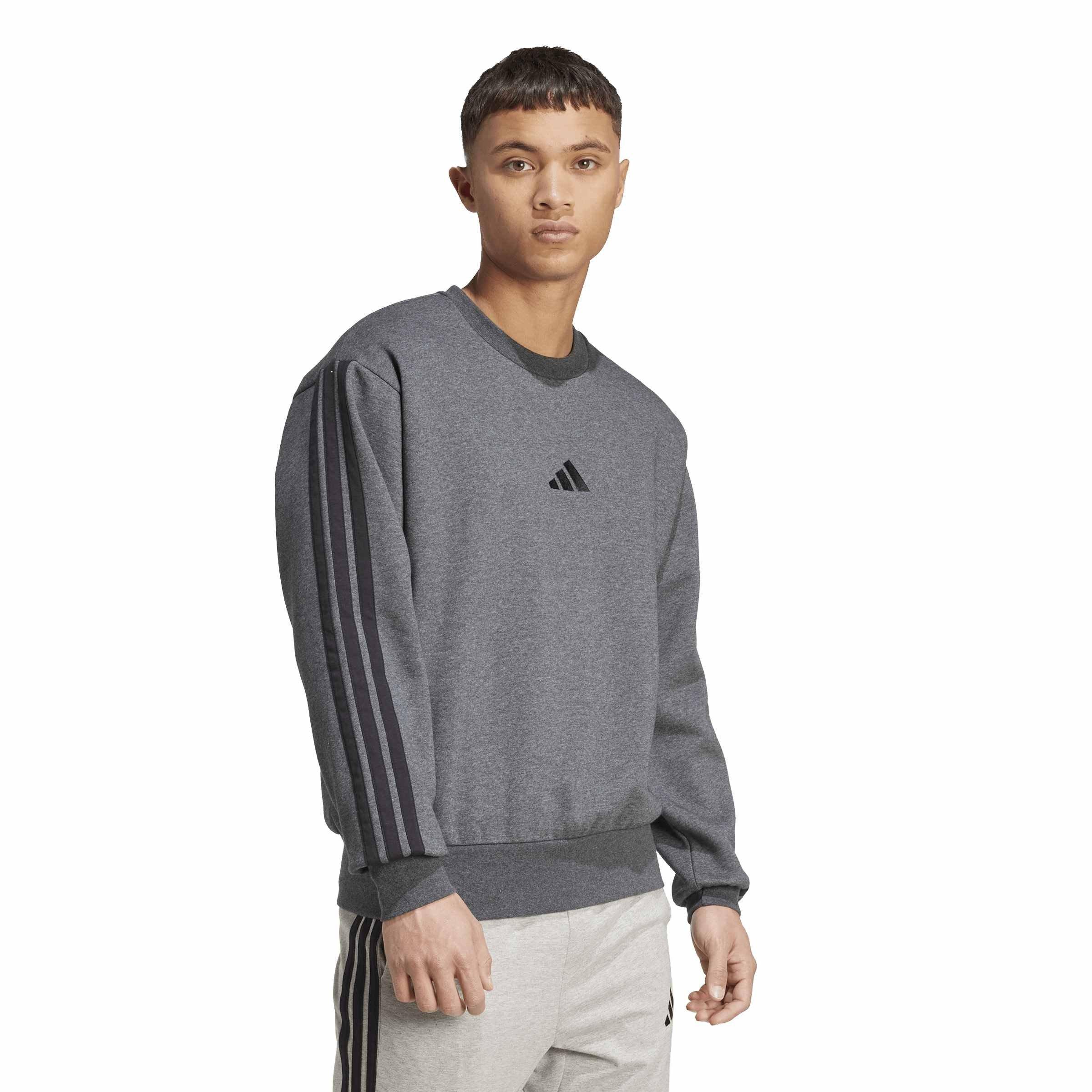 Dark Grey/Black - adidas - Adidas M 3S Fl Swt Sn99 - 6