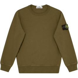 Stone Island Junior Badge Crewneck