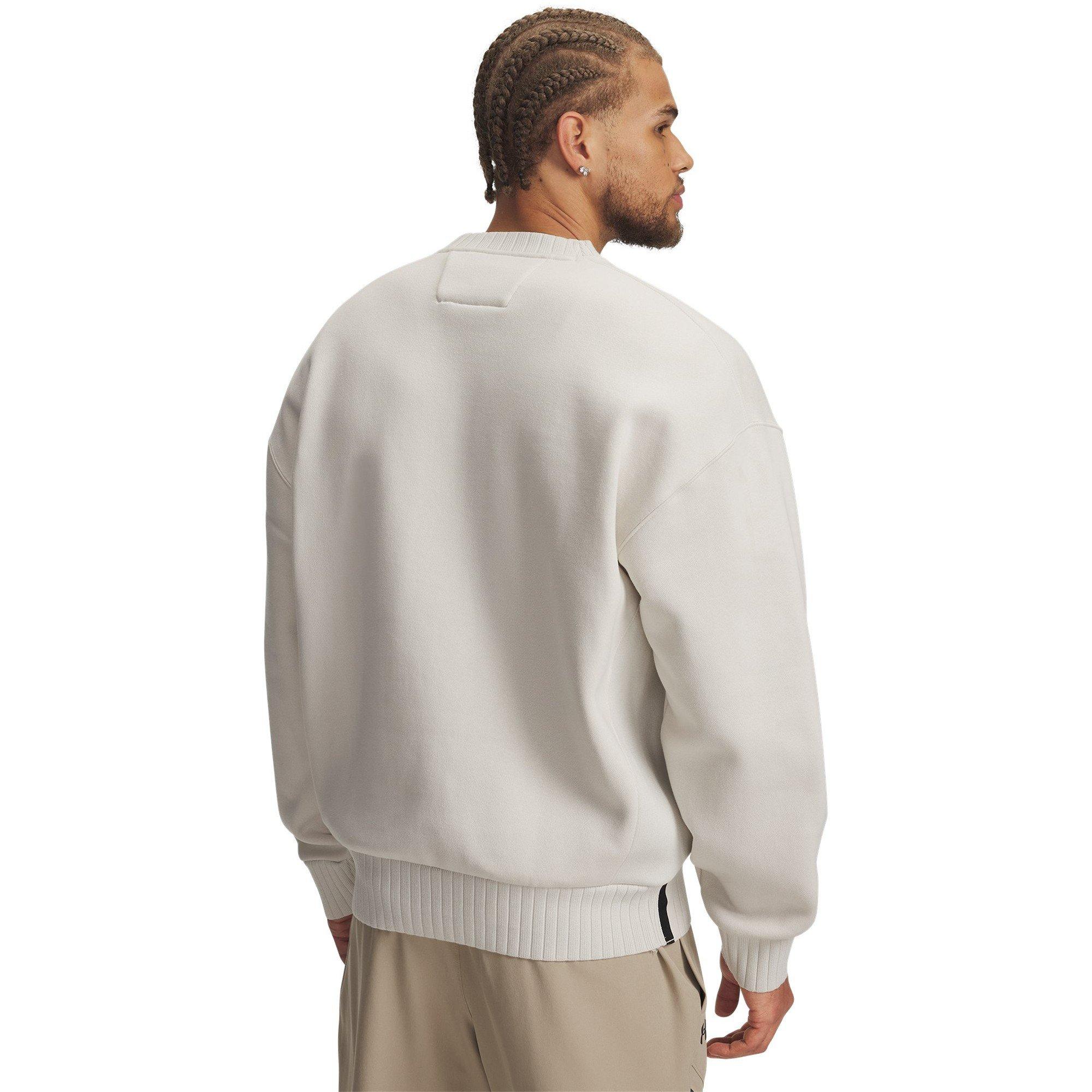 Weiß - Under Armour - UA Icon Hvy Rib Crew Sn99 - 2