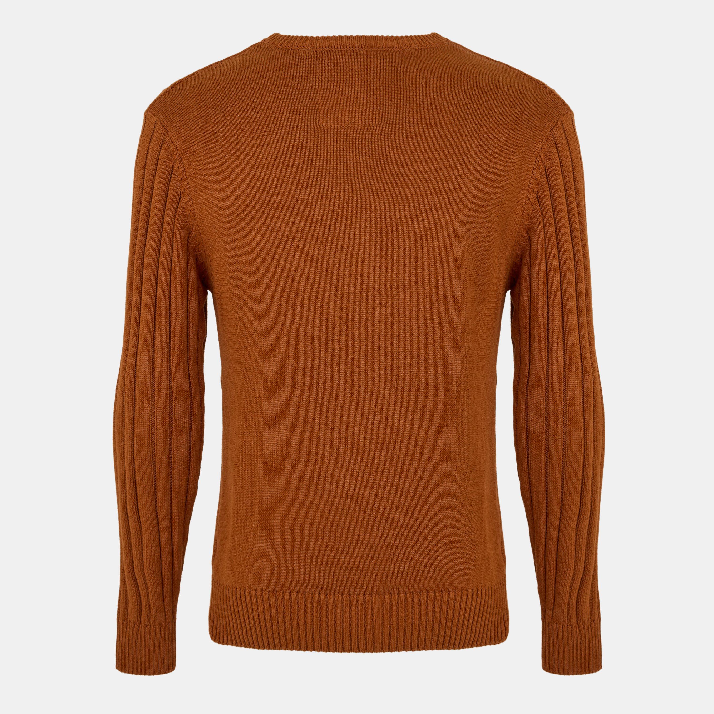 Tobacco - Luke - Long-Sleeve Crew Sweatshirt - 2