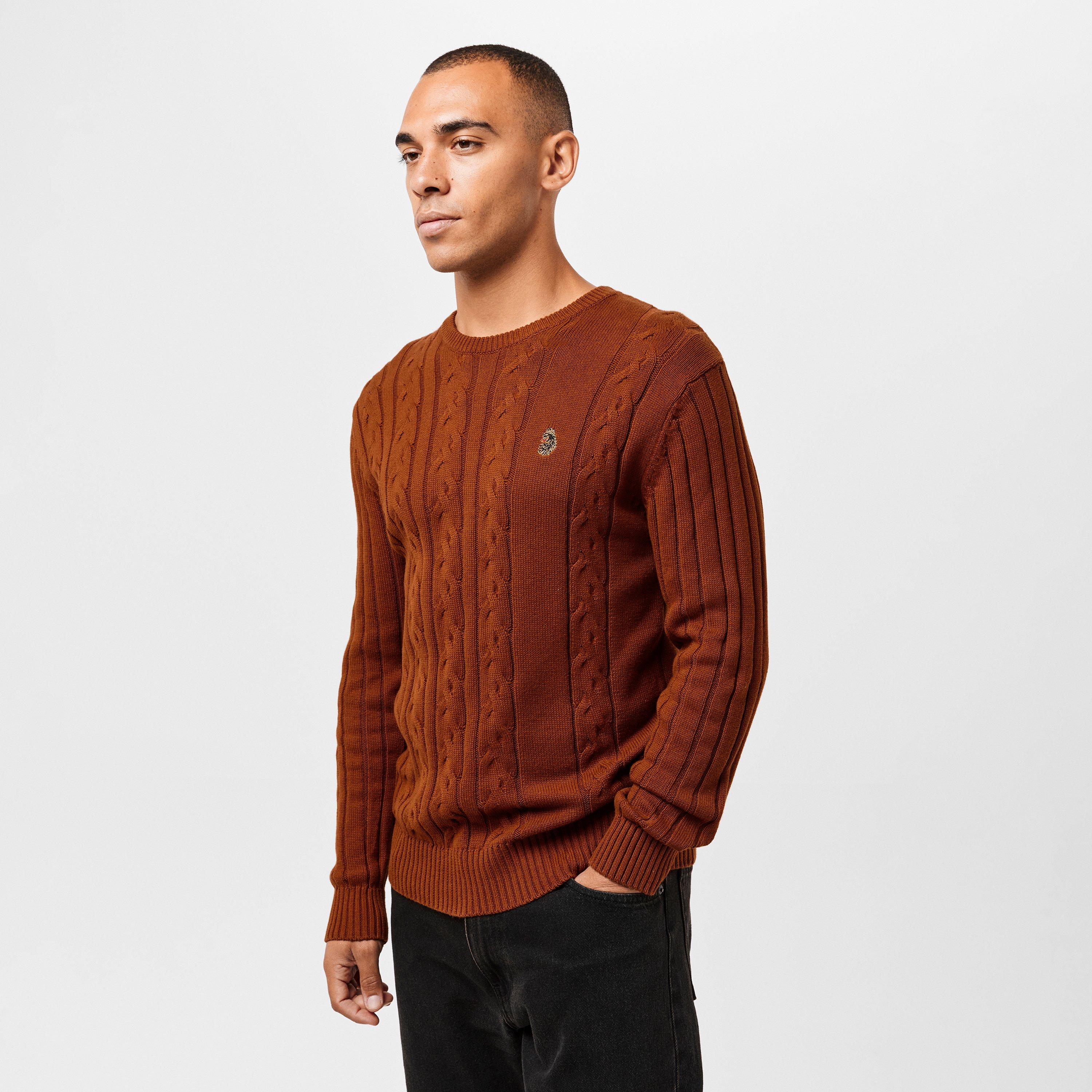 Tobacco - Luke - Long-Sleeve Crew Sweatshirt - 3