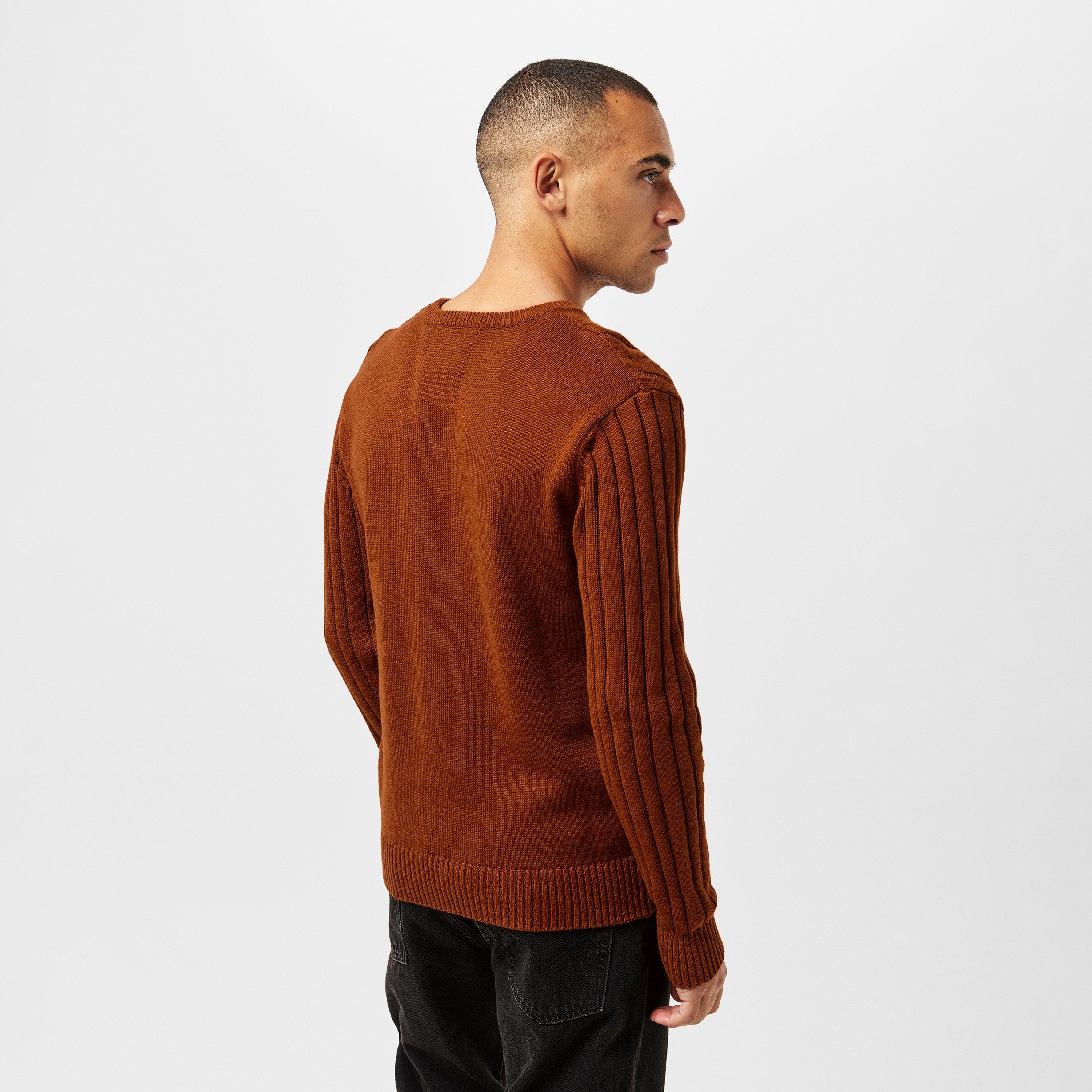 Tobacco - Luke - Long-Sleeve Crew Sweatshirt - 4