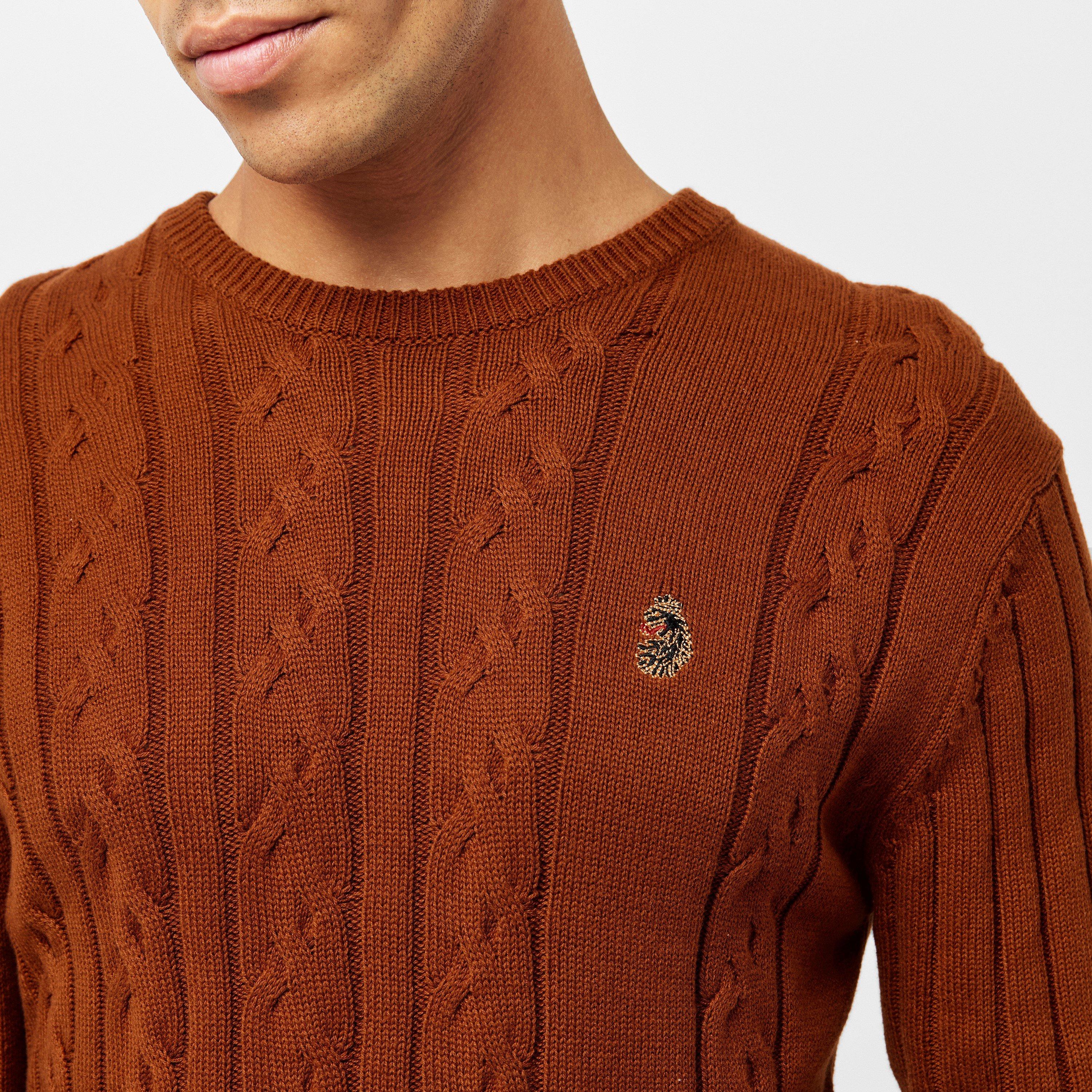 Tobacco - Luke - Long-Sleeve Crew Sweatshirt - 5