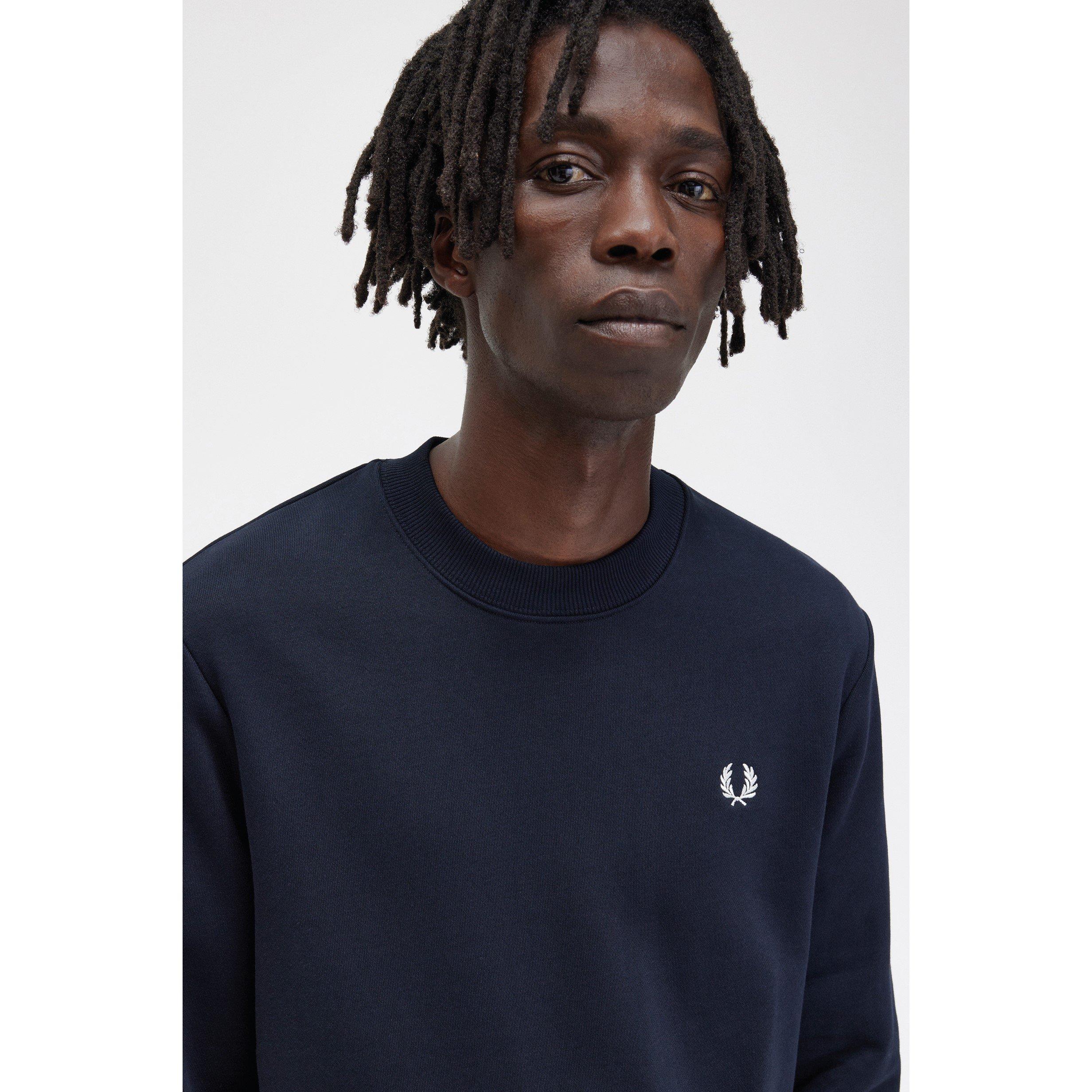 Navy 248 - Fred Perry - Crew Neck Sweatshirt - 5