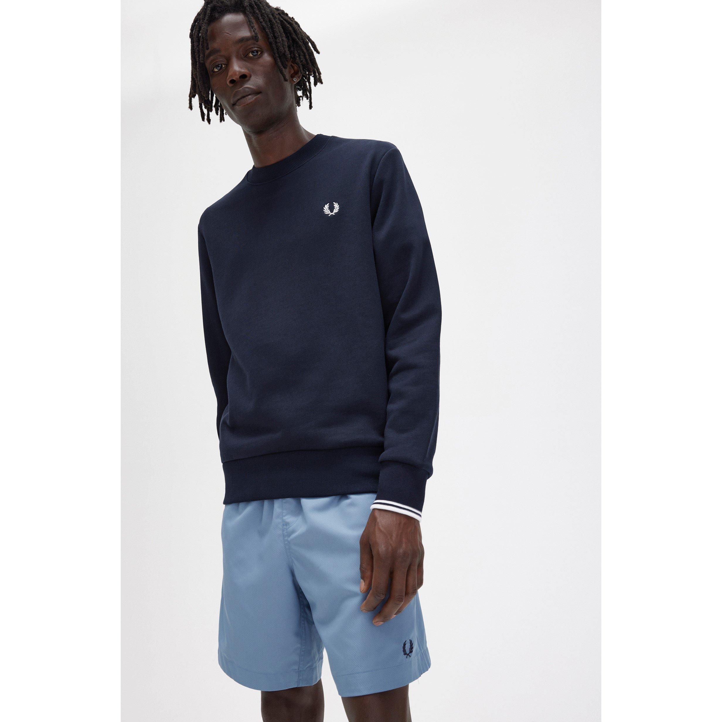 Navy 248 - Fred Perry - Crew Neck Sweatshirt - 6