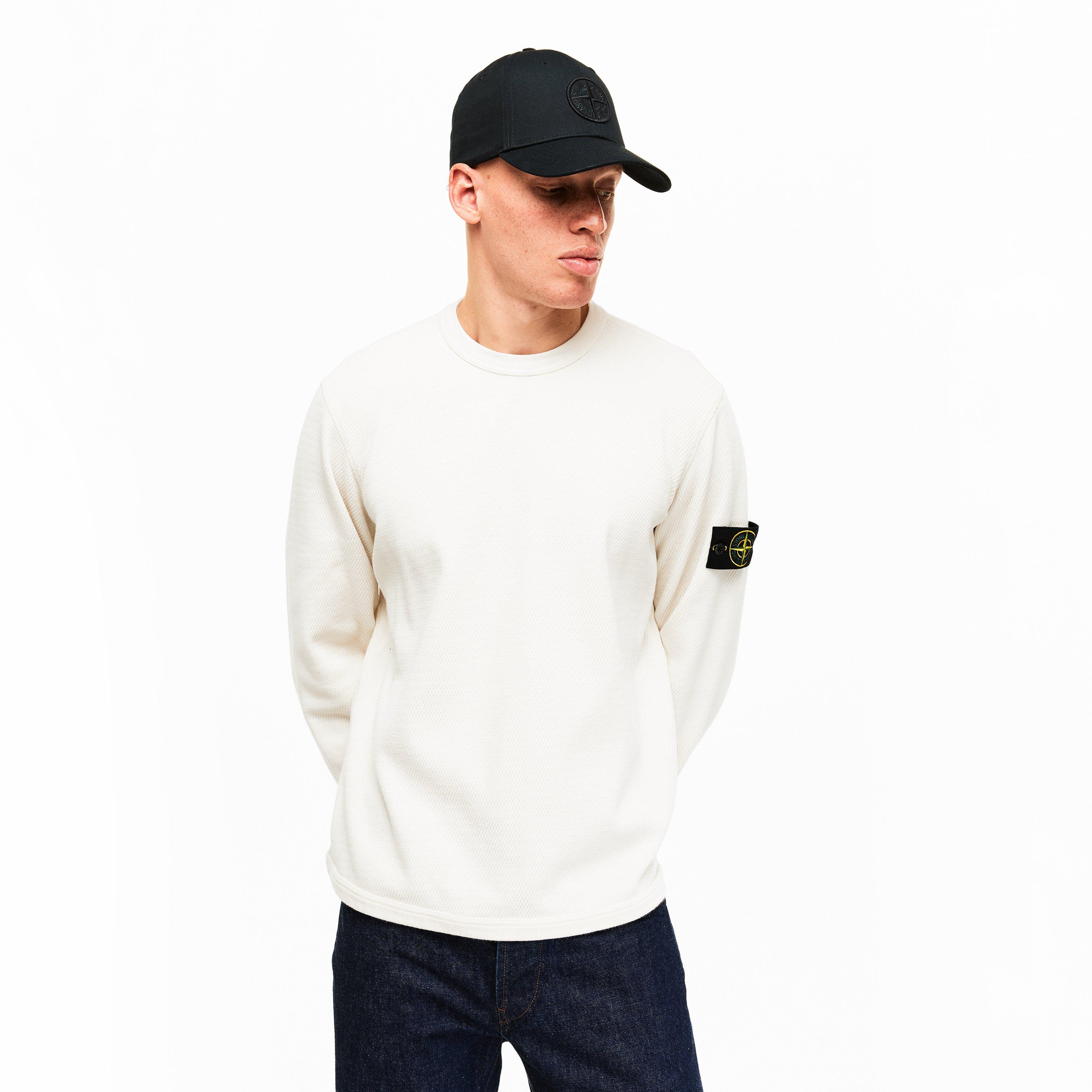 Ivory V0093 - Stone Island - Stone Mesh Crew Sn62 - 3